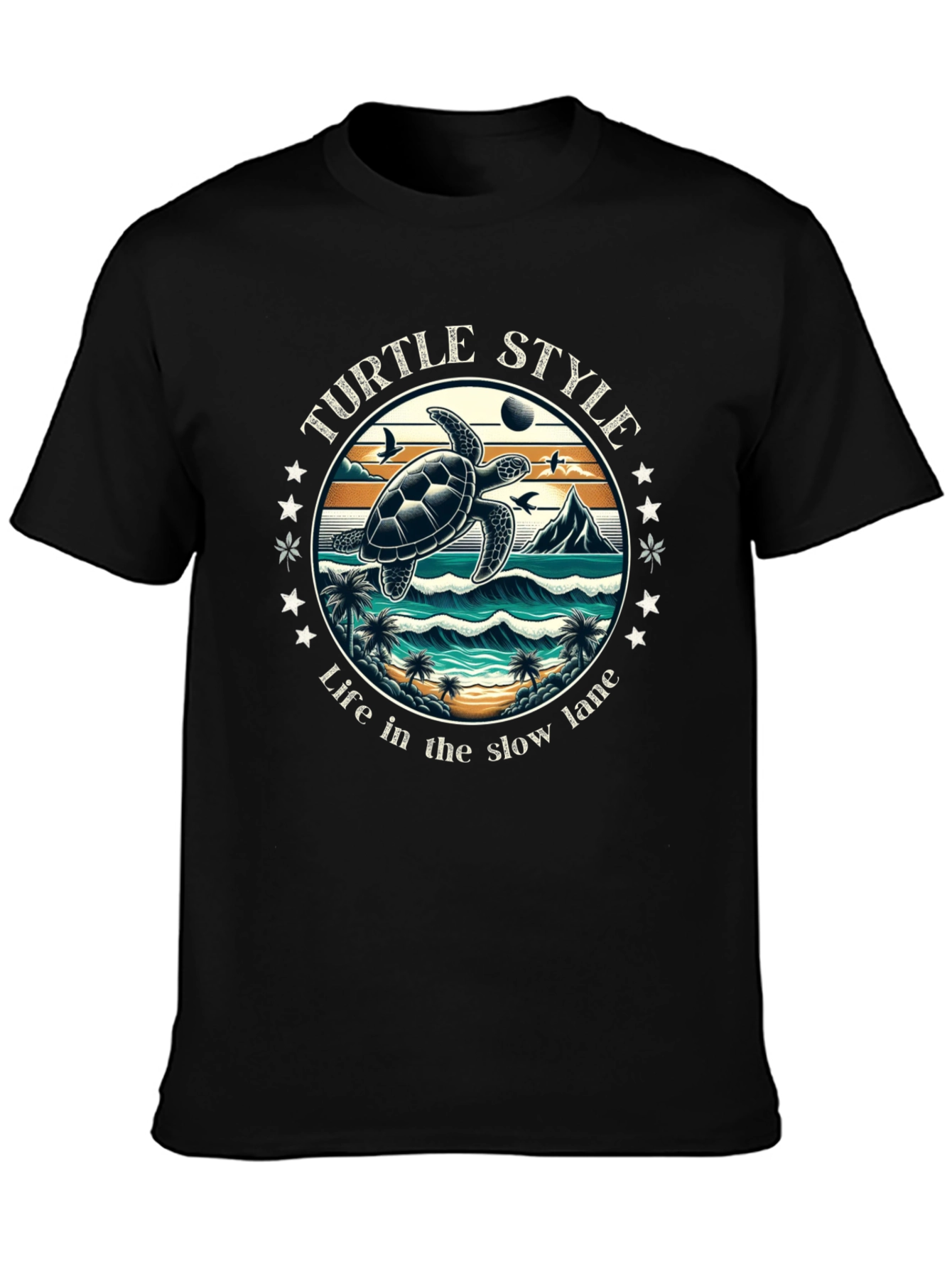 Turtle Style Slow Lane T-Shirt