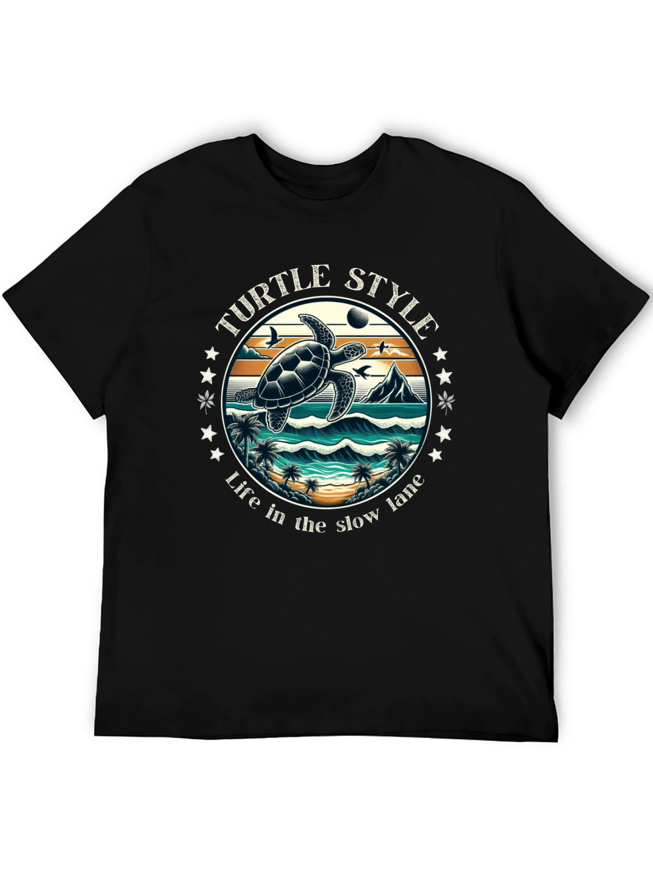 Turtle Style Slow Lane T-Shirt
