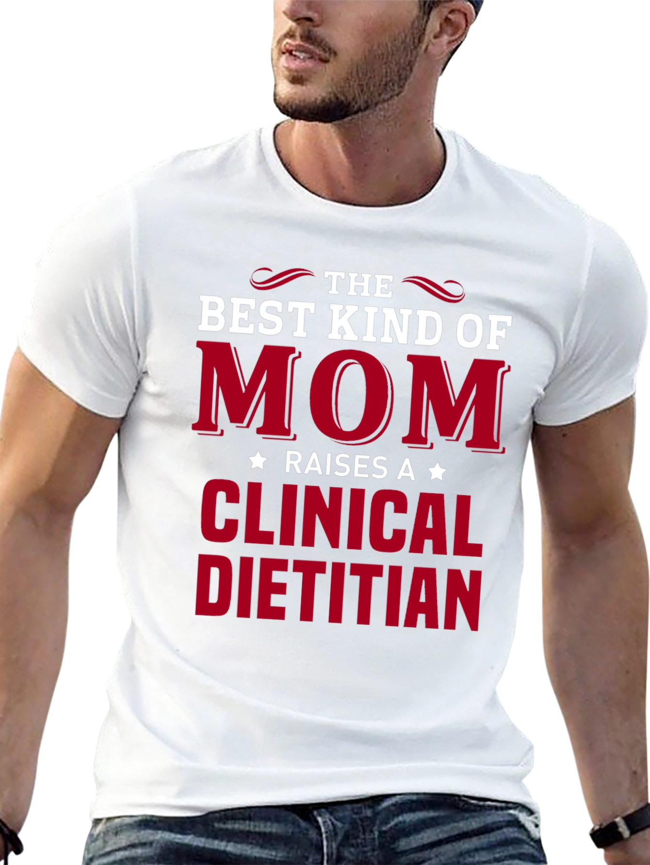 Best Kind of Mom Clinical Dietitian Graphic Tee