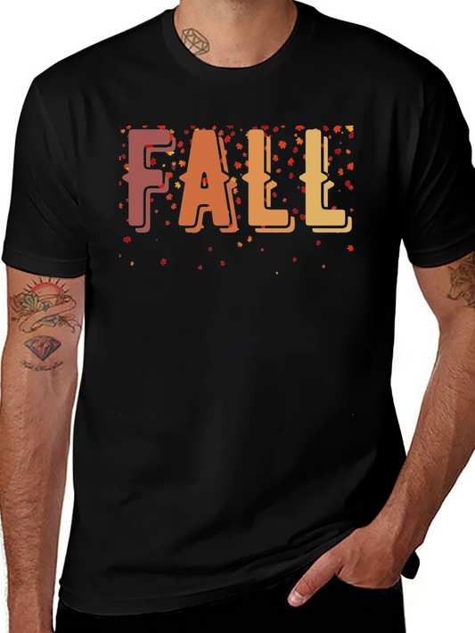 Fall Leaves Graphic T-Shirt