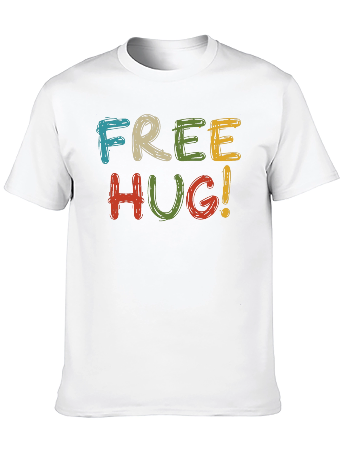 Free Hug! Graphic Tee - Black