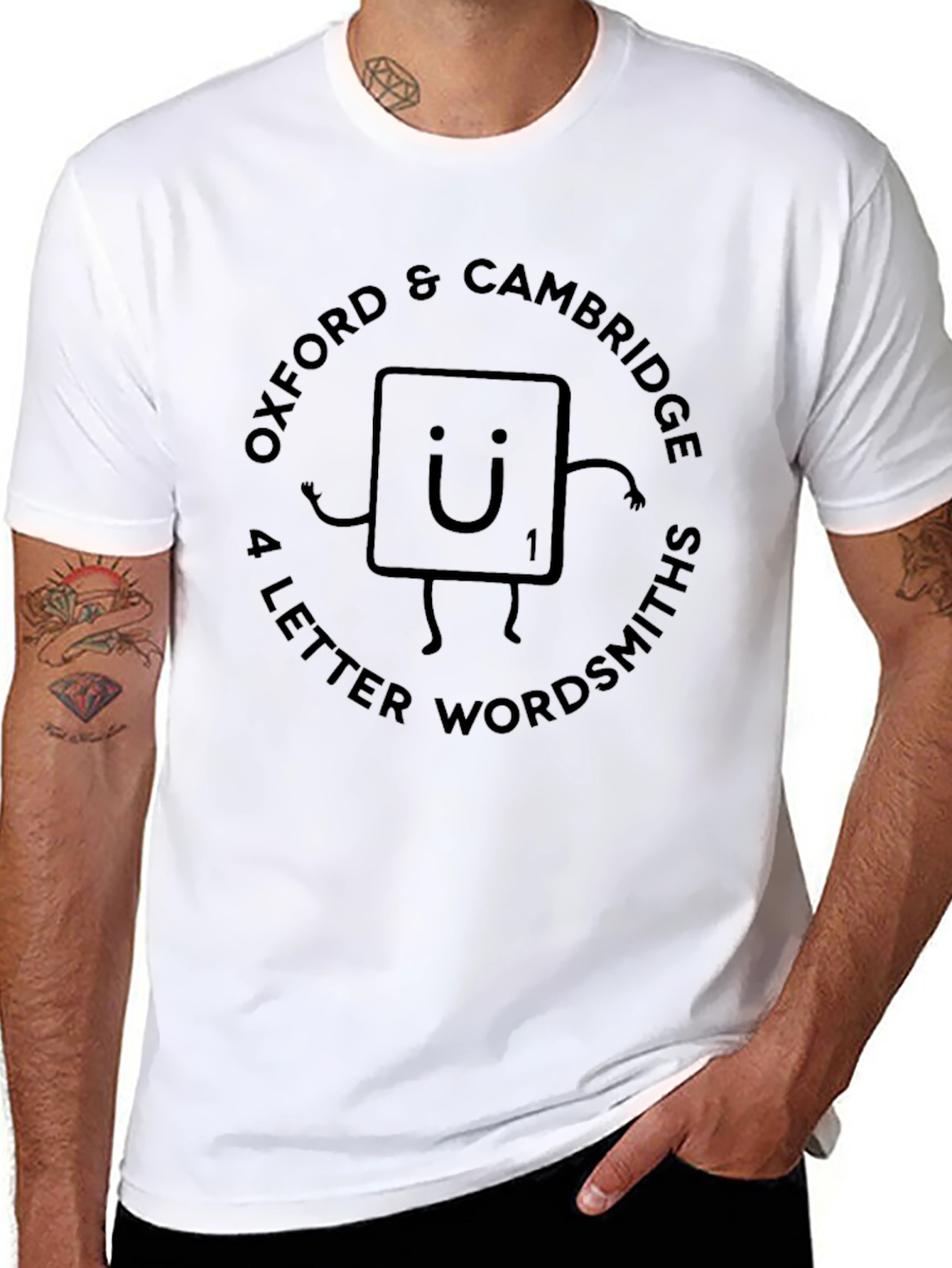 Oxford & Cambridge 4-Letter Wordsmiths T-Shirt