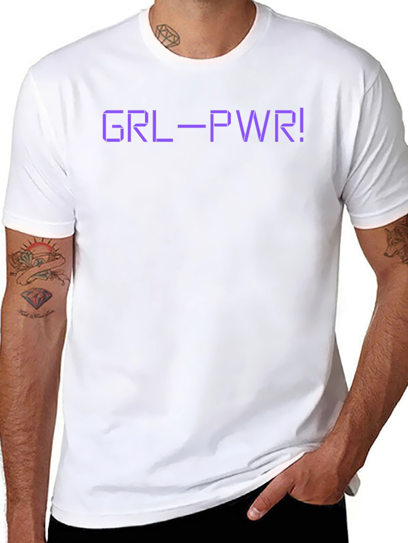 GRL-PWR! Graphic Tee - Empowering Style
