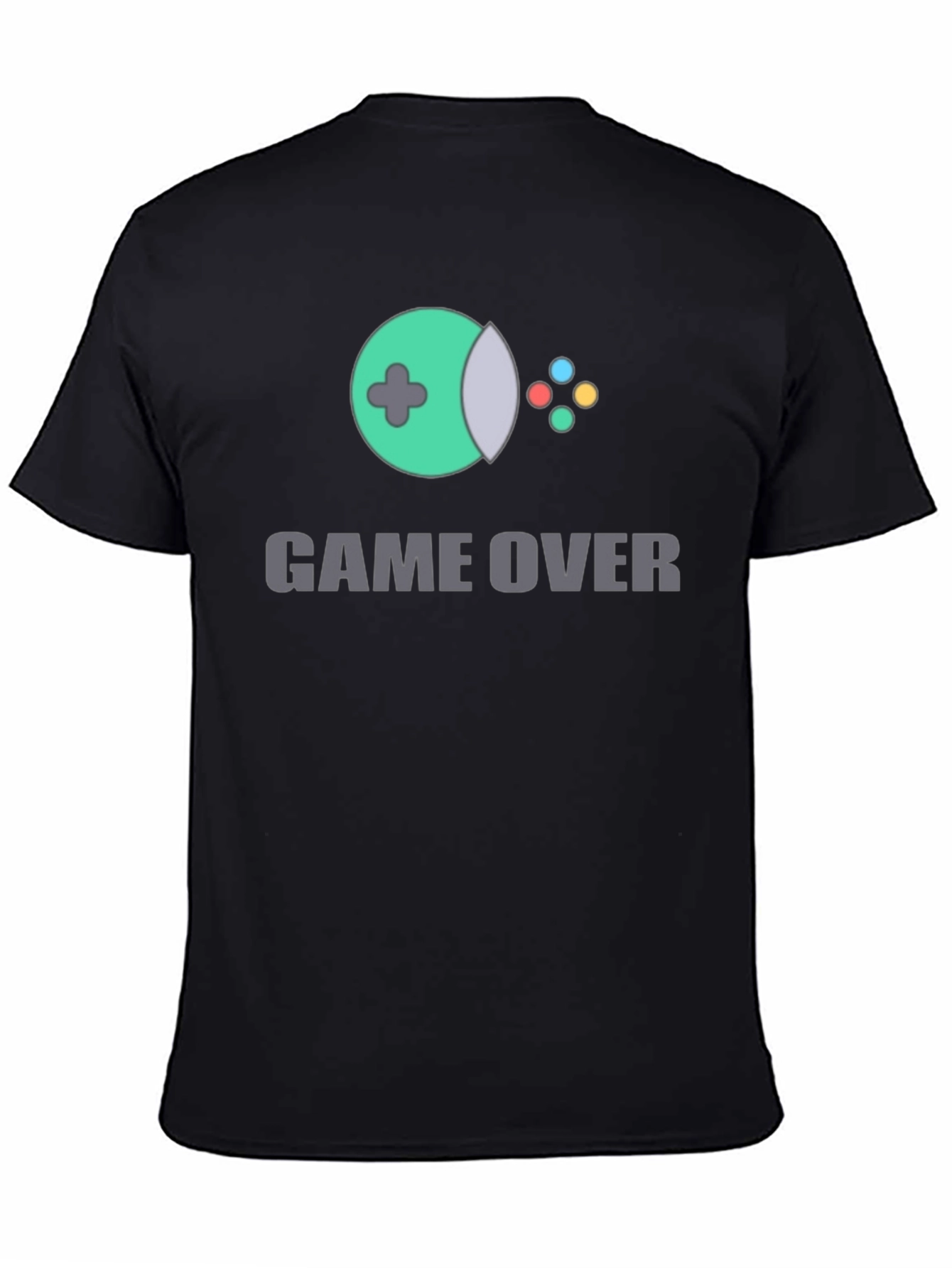 Game Over Graphic T-Shirt - Gamer Style Tee