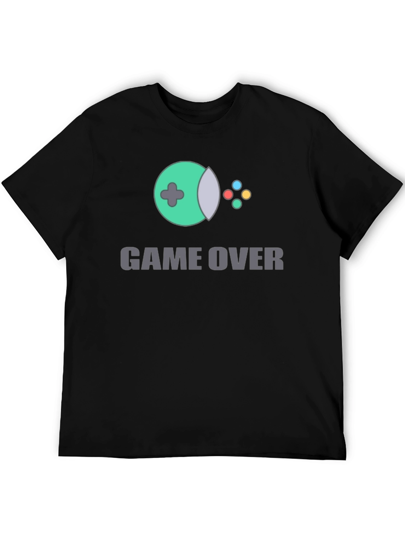 Game Over Graphic T-Shirt - Gamer Style Tee