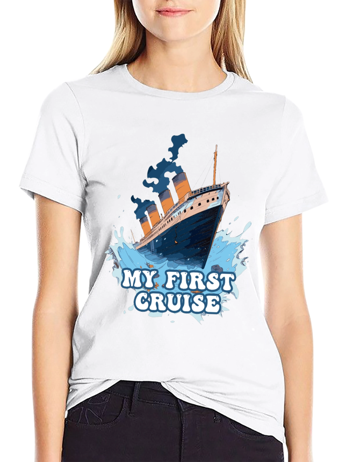 My First Cruise T-Shirt - Titanic Graphic Tee