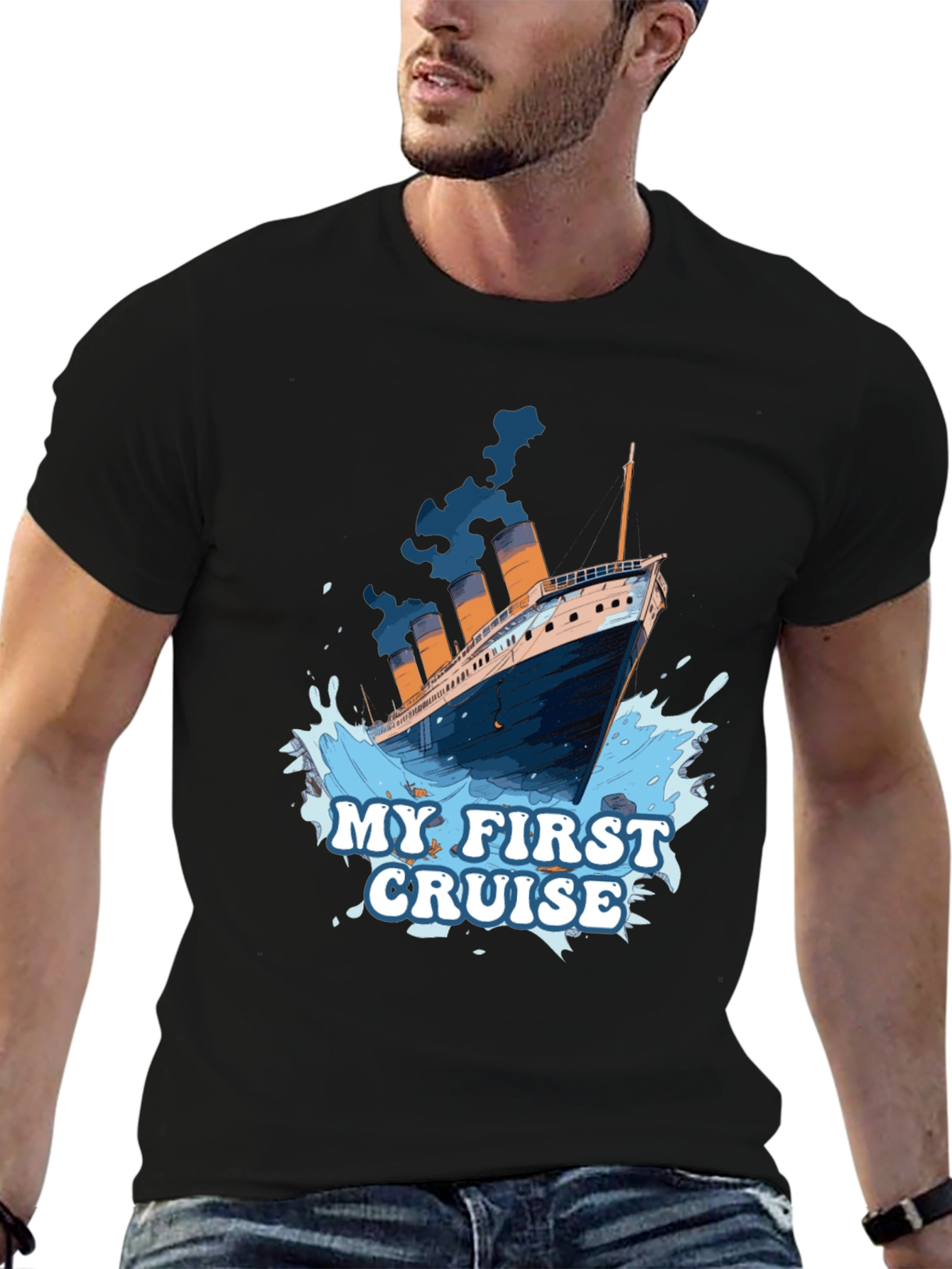 My First Cruise T-Shirt - Titanic Graphic Tee