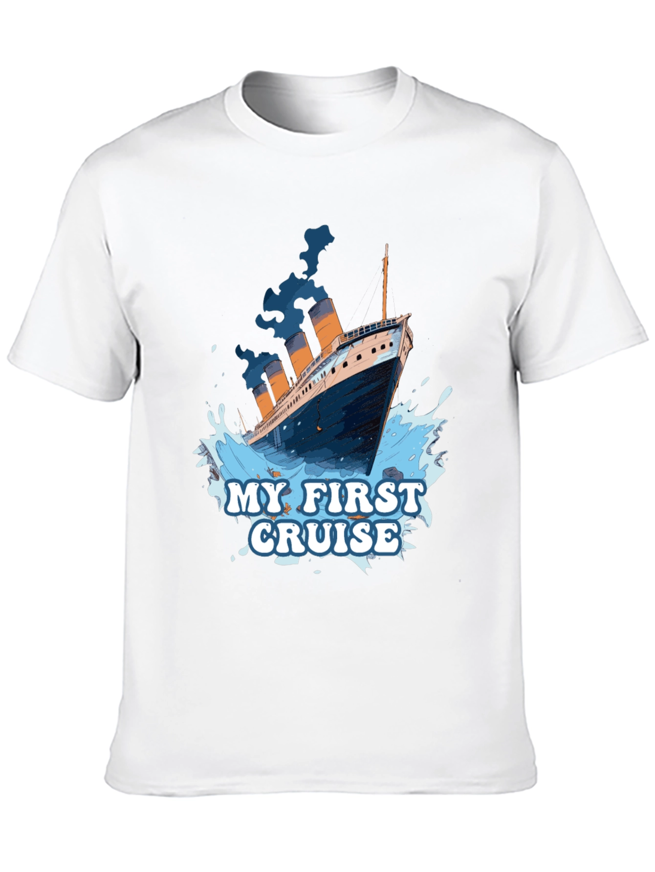 My First Cruise T-Shirt - Titanic Graphic Tee