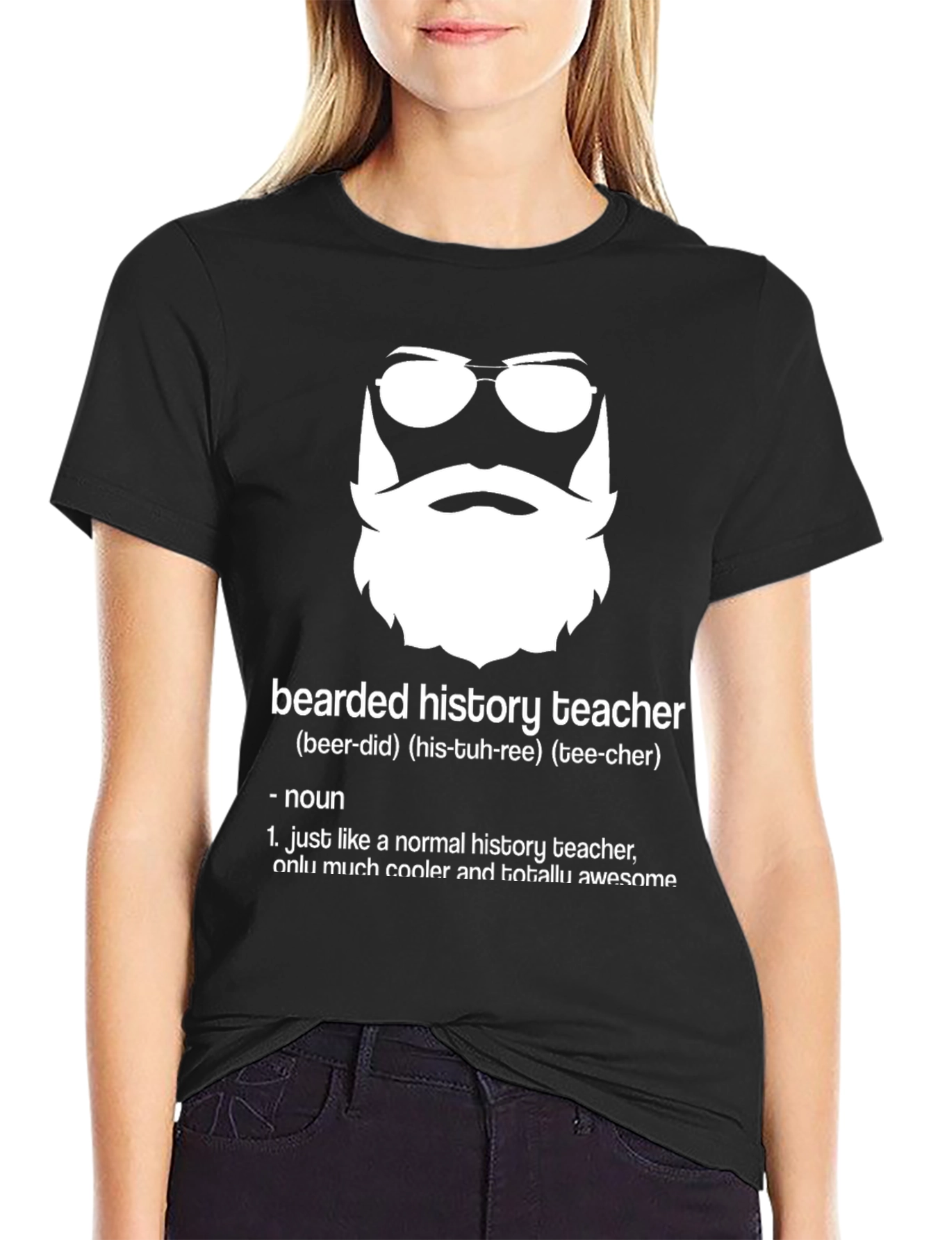 Bearded History Teacher T-Shirt
