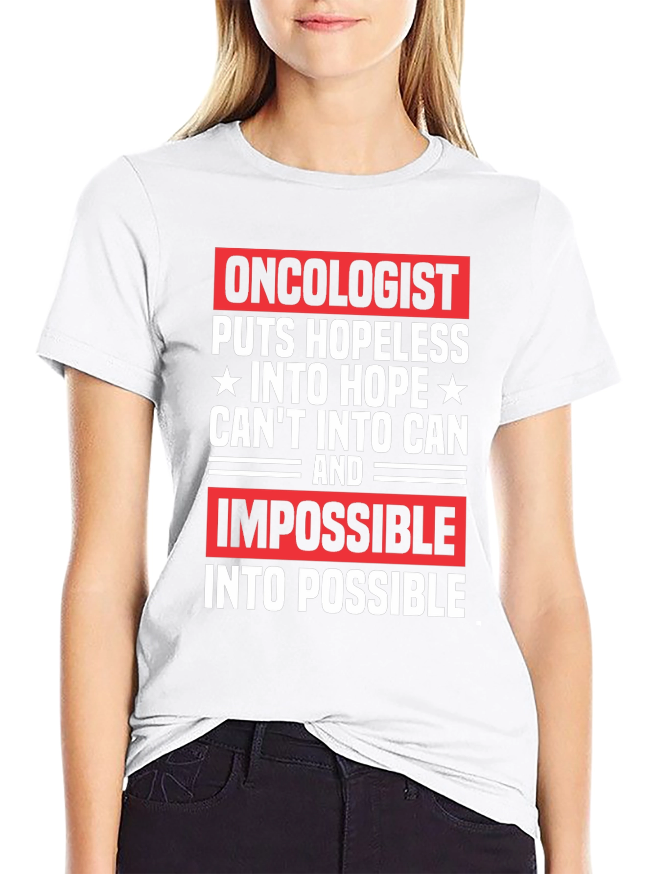 Oncologist Hope Graphic Tee - Black