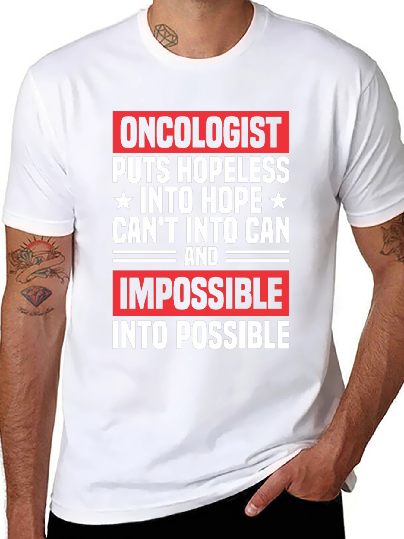 Oncologist Hope Graphic Tee - Black