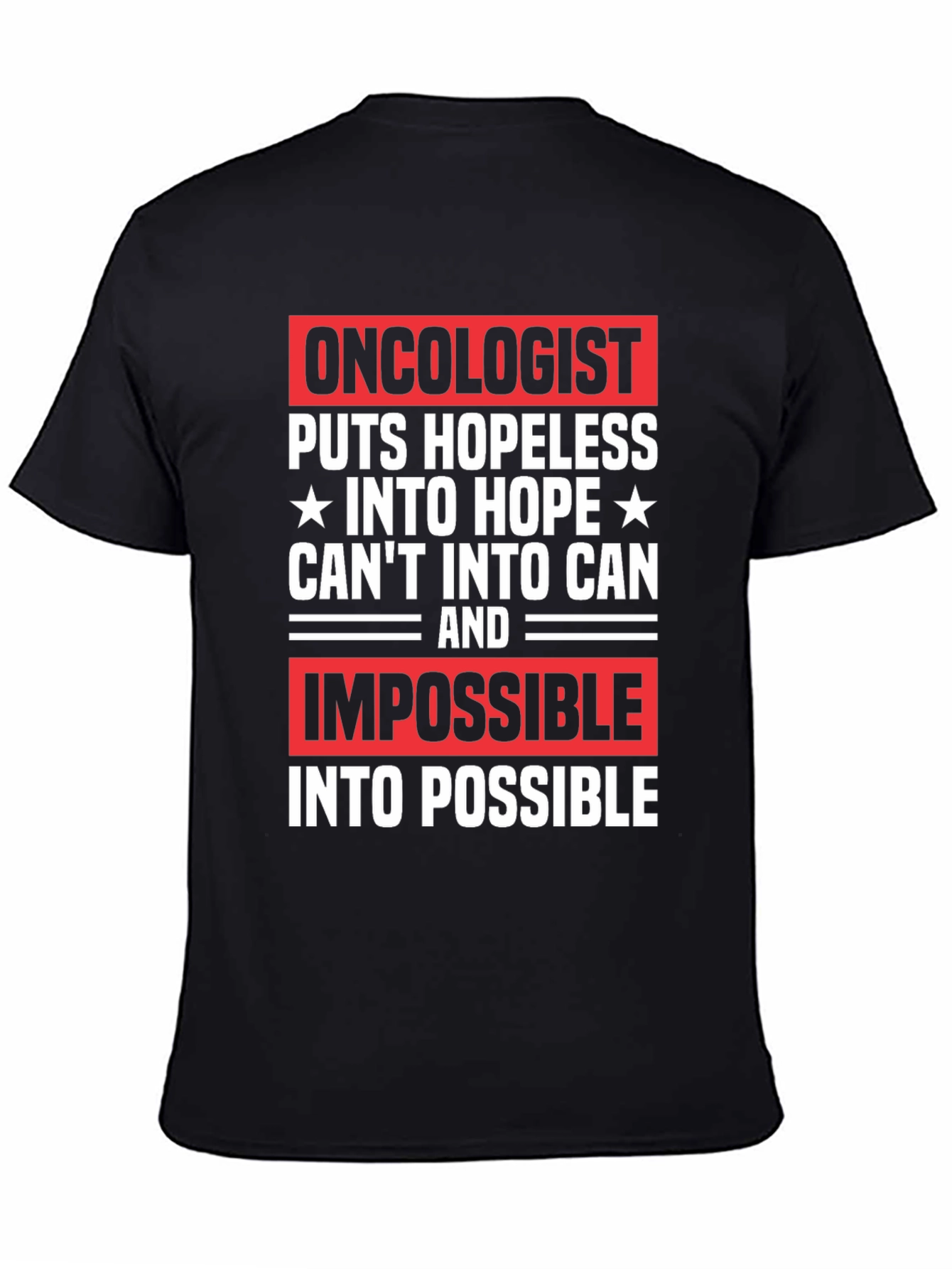 Oncologist Hope Graphic Tee - Black