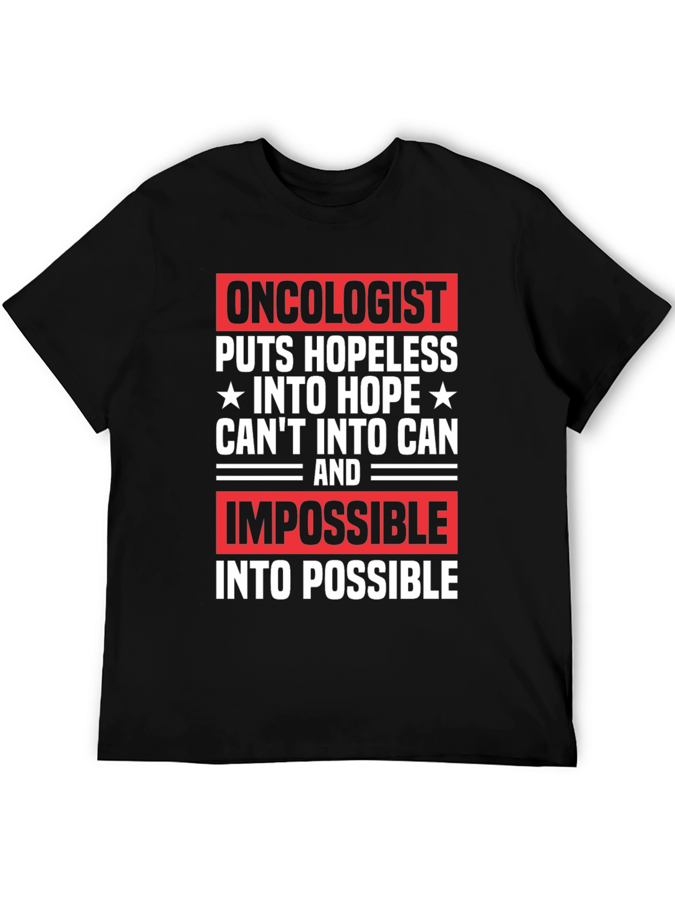 Oncologist Hope Graphic Tee - Black