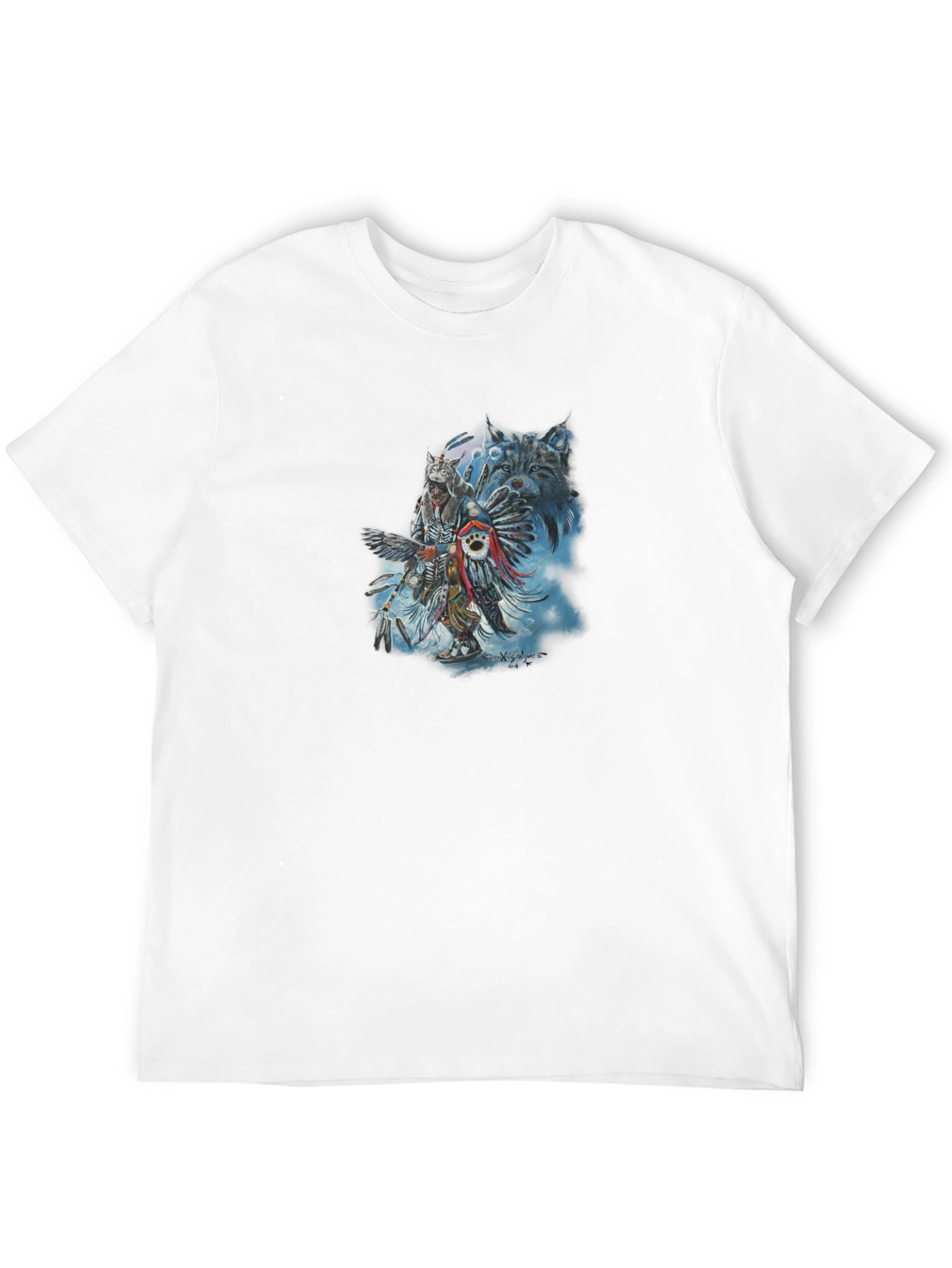 Native American Spirit Black T-Shirt