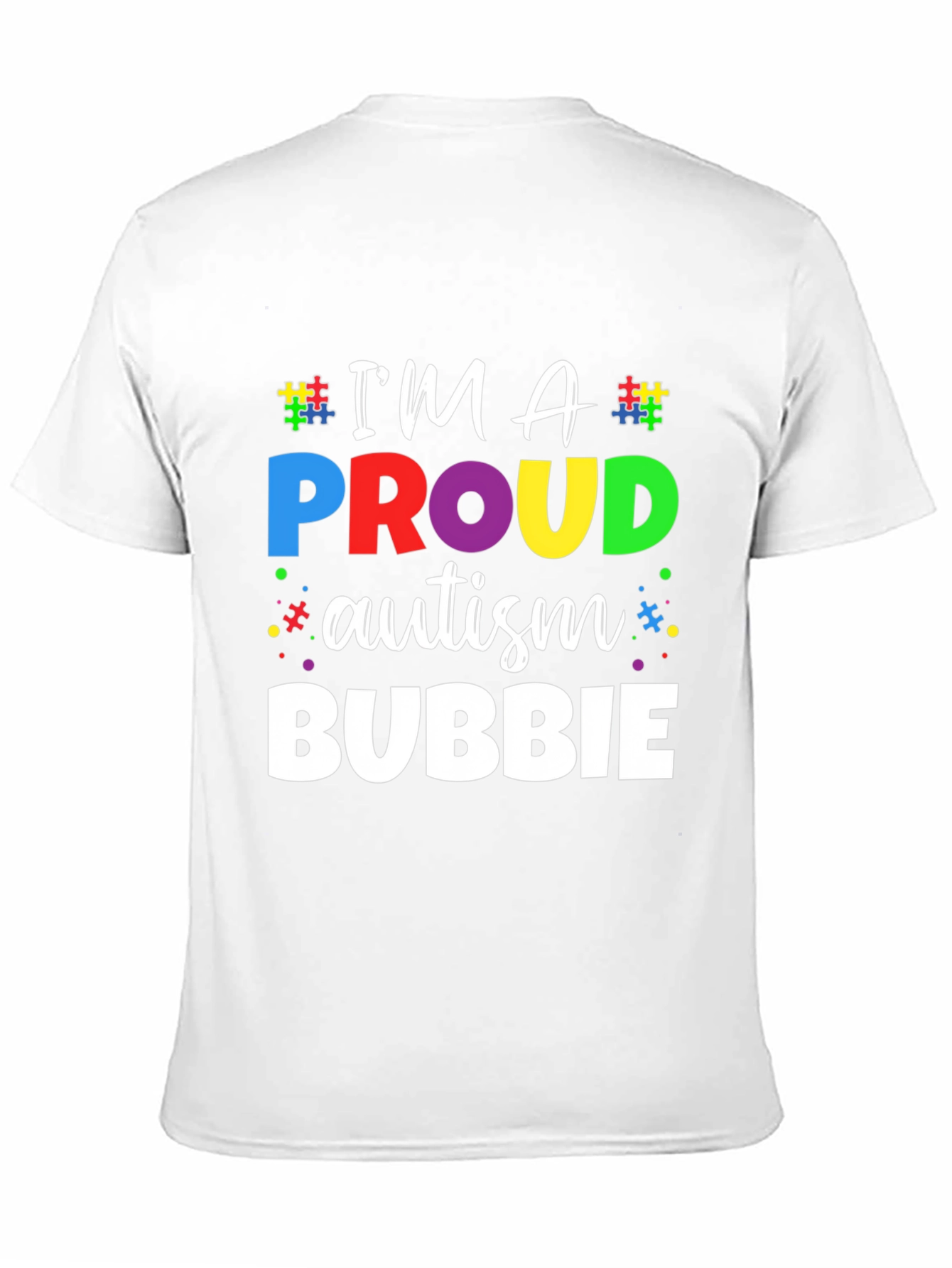 Proud Autism Bubbie T-Shirt