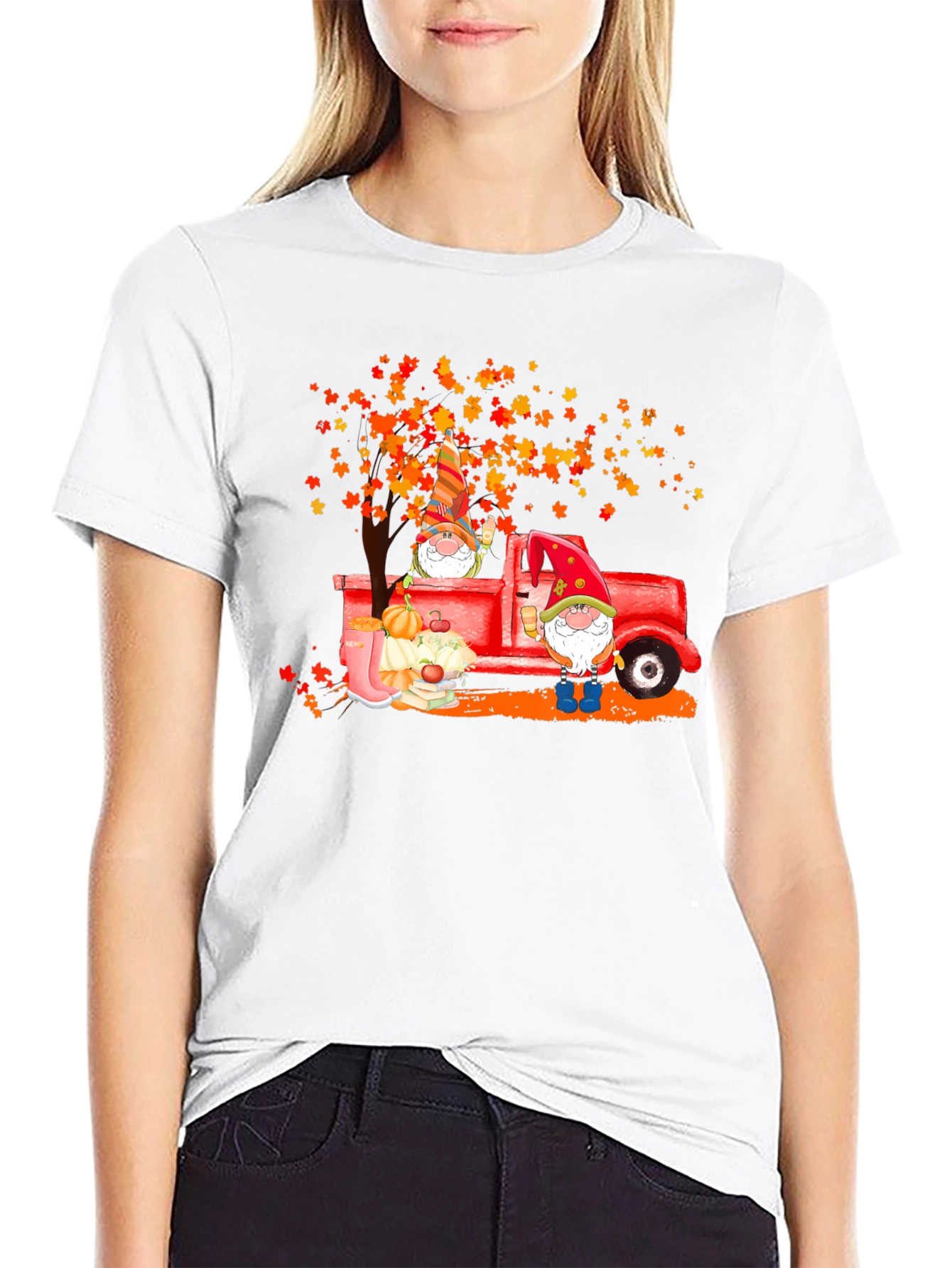 Gnome Fall Truck T-Shirt