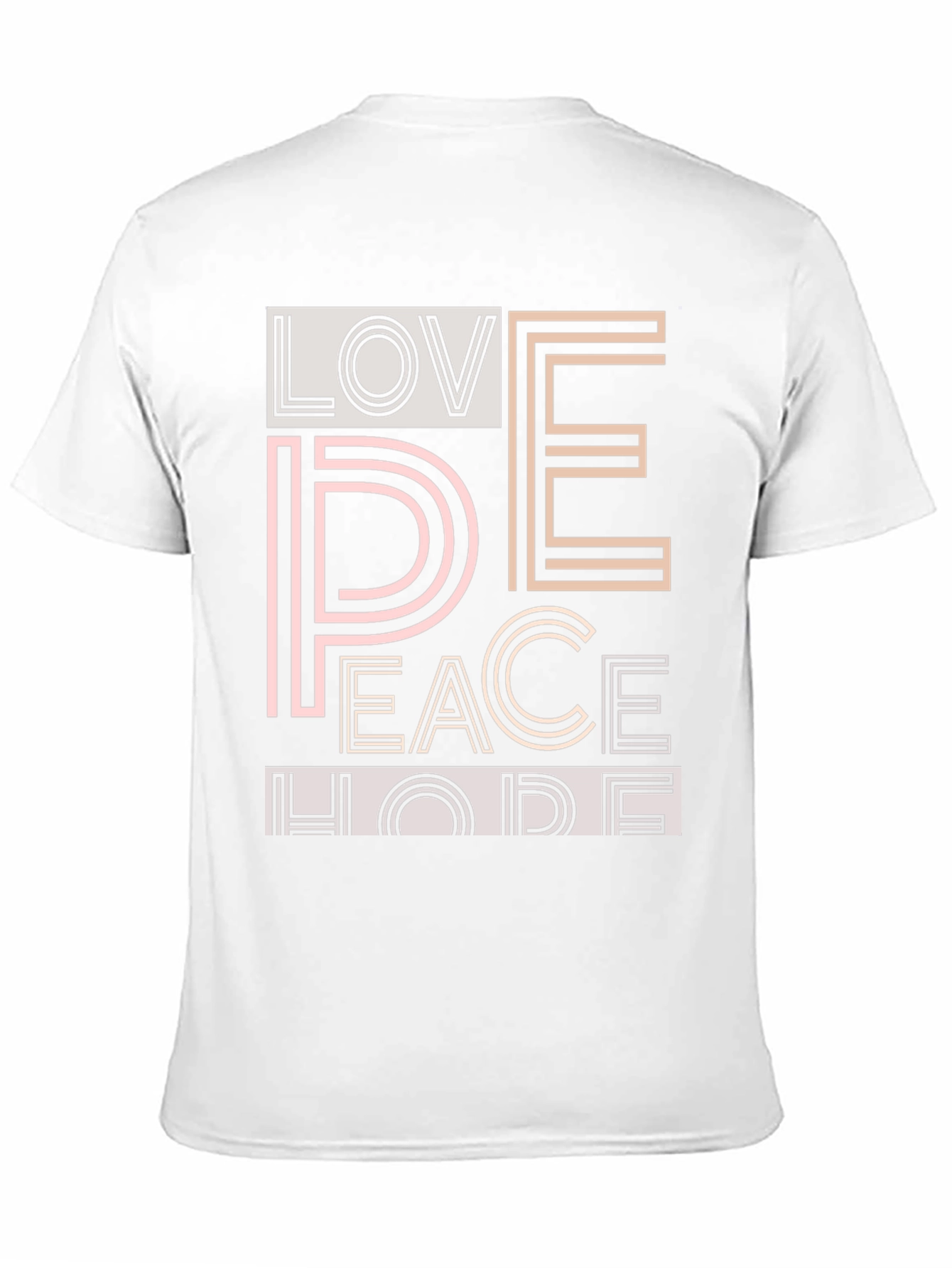 Love Peace Hope T-Shirt - Stylish Graphic Tee