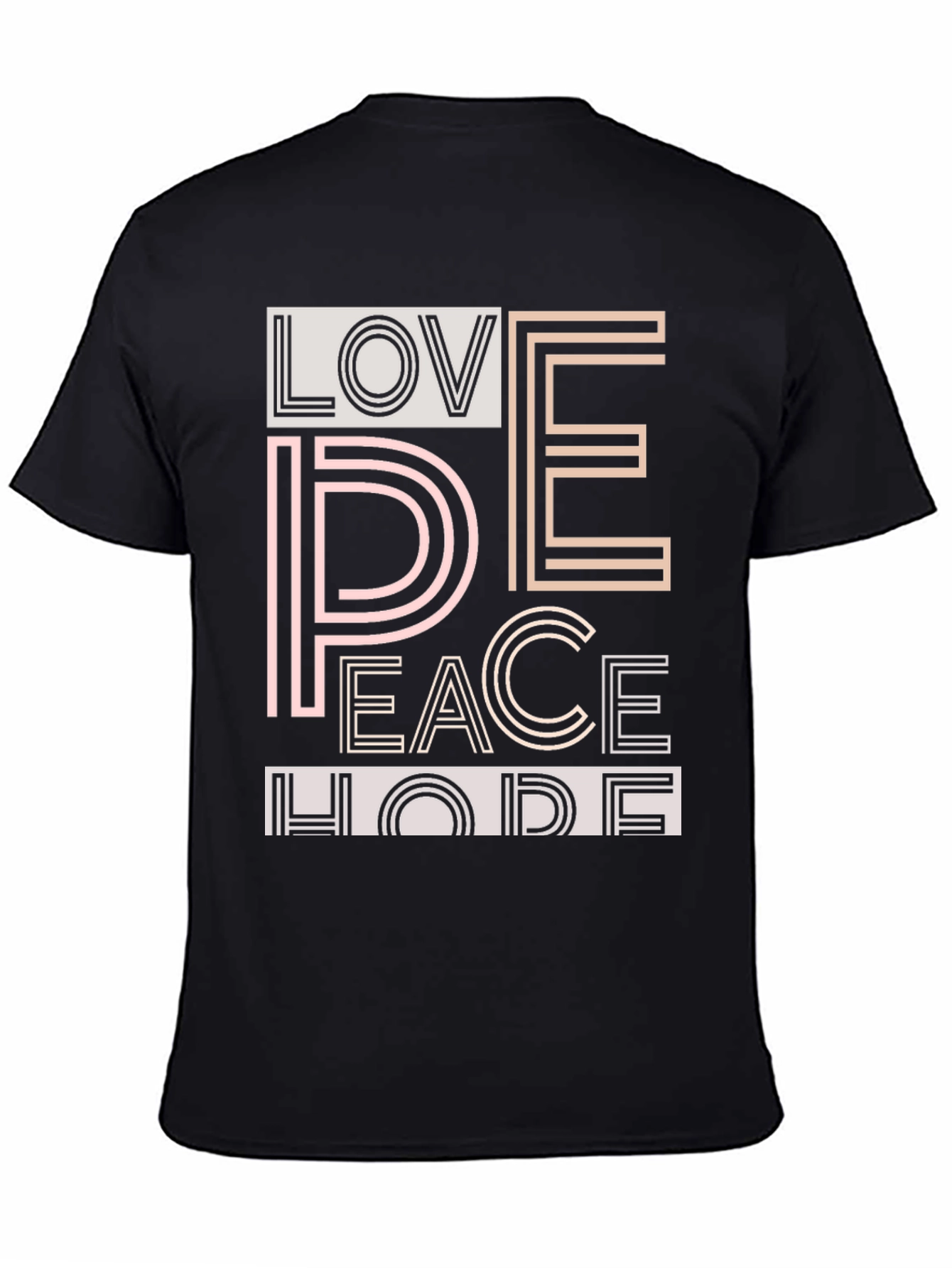 Love Peace Hope T-Shirt - Stylish Graphic Tee