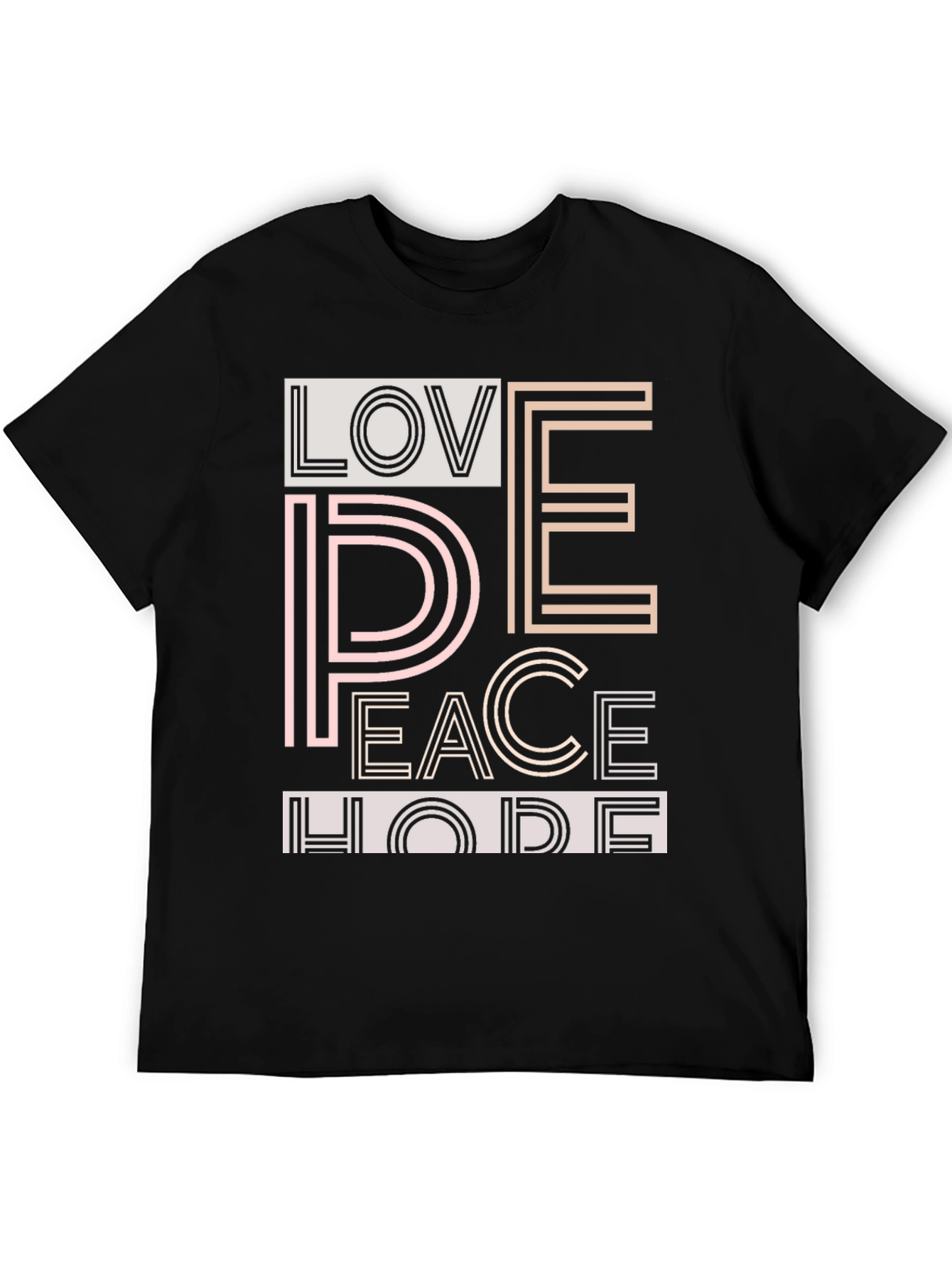 Love Peace Hope T-Shirt - Stylish Graphic Tee