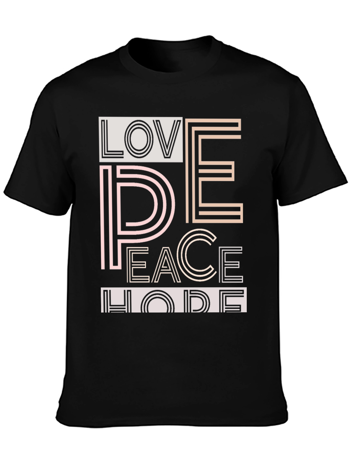 Love Peace Hope T-Shirt - Stylish Graphic Tee