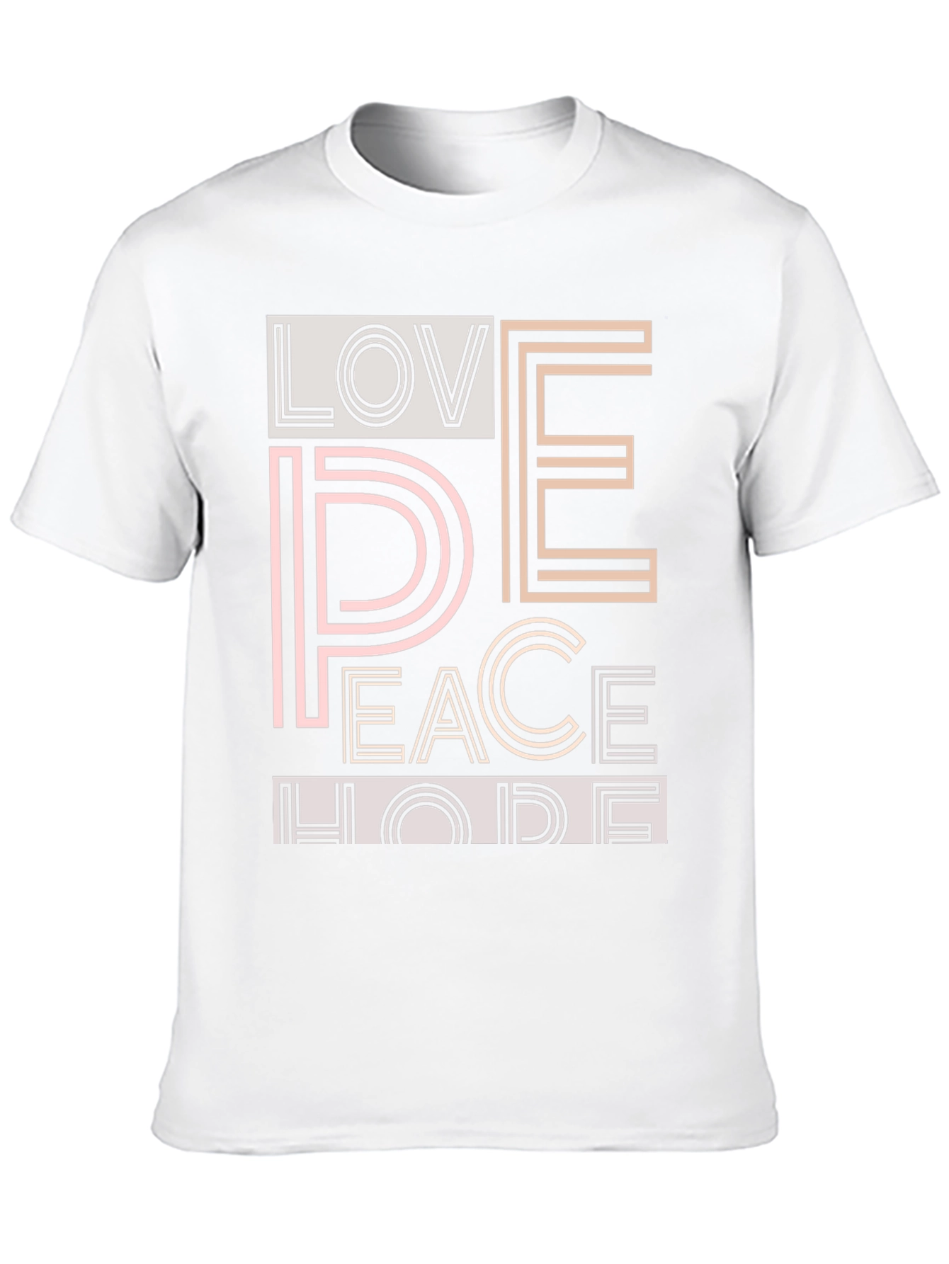 Love Peace Hope T-Shirt - Stylish Graphic Tee