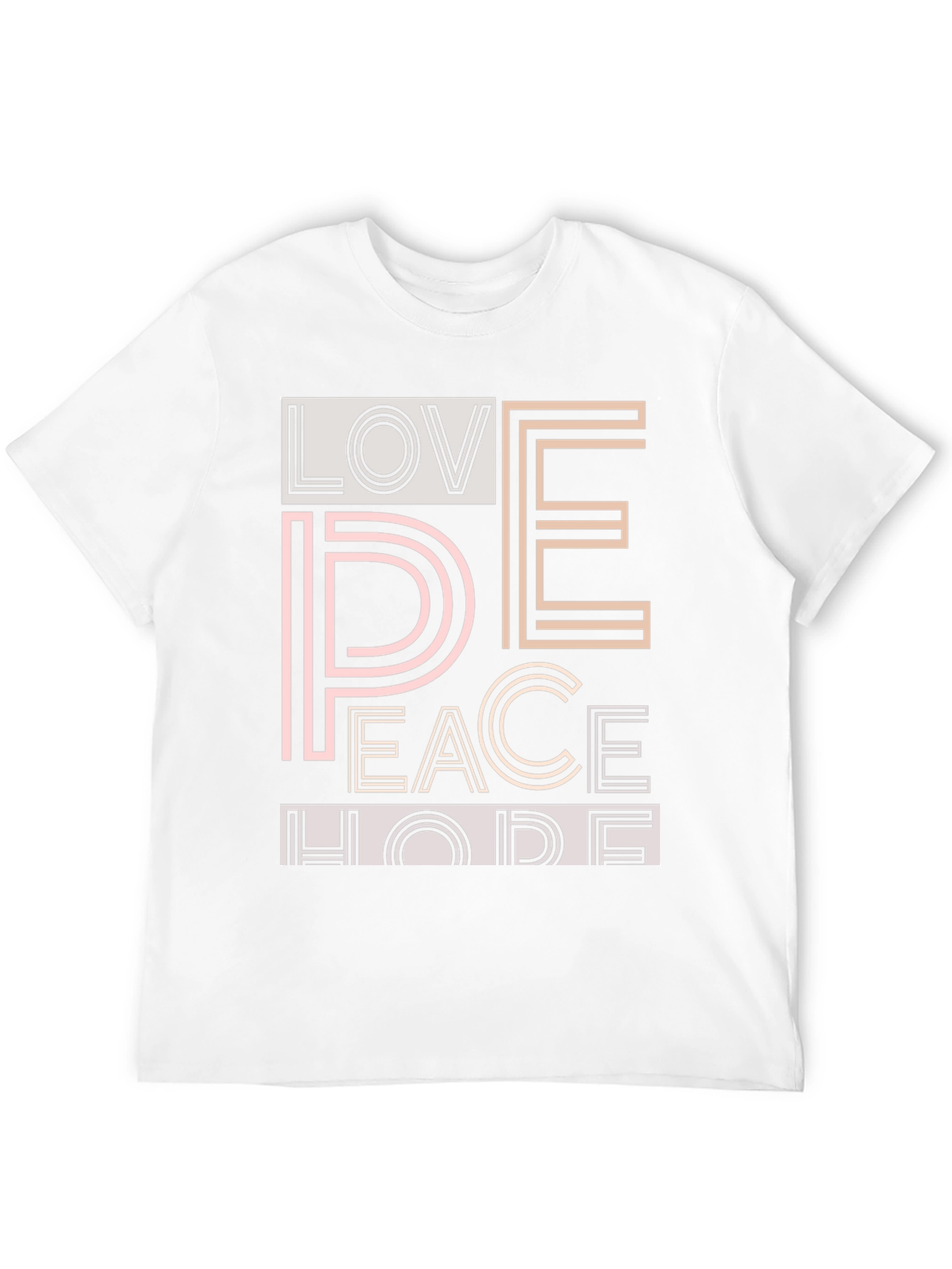 Love Peace Hope T-Shirt - Stylish Graphic Tee