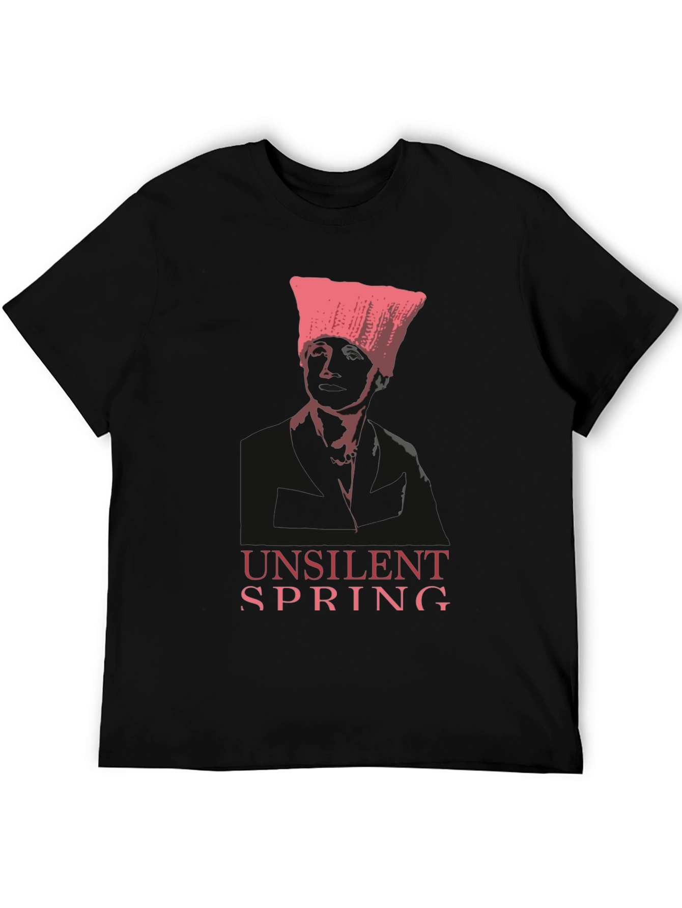 Unsilent Spring Graphic Tee - Black