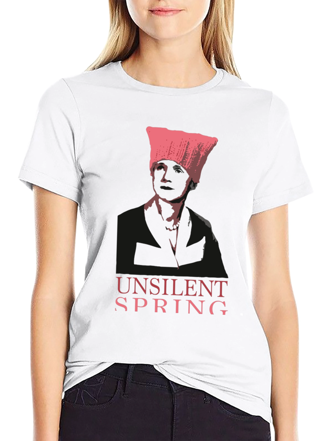 Unsilent Spring Graphic Tee - Black