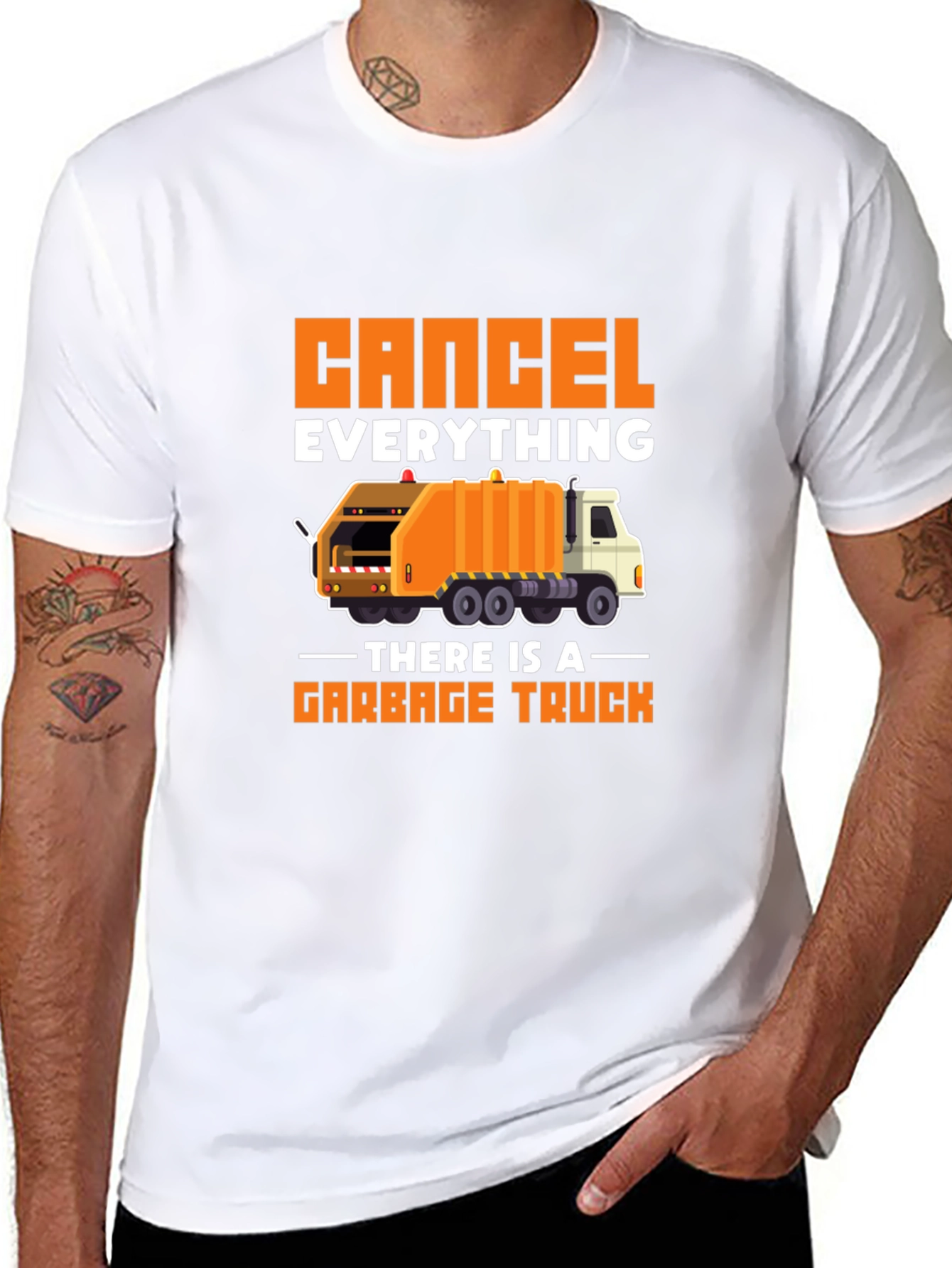 Cancel Everything Garbage Truck T-Shirt