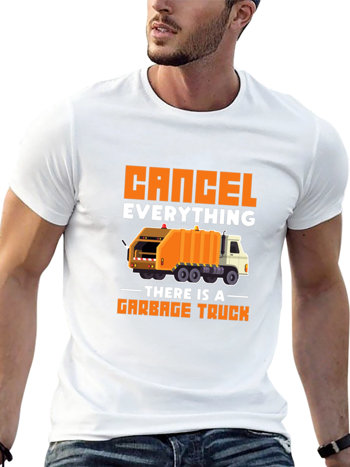 Cancel Everything Garbage Truck T-Shirt
