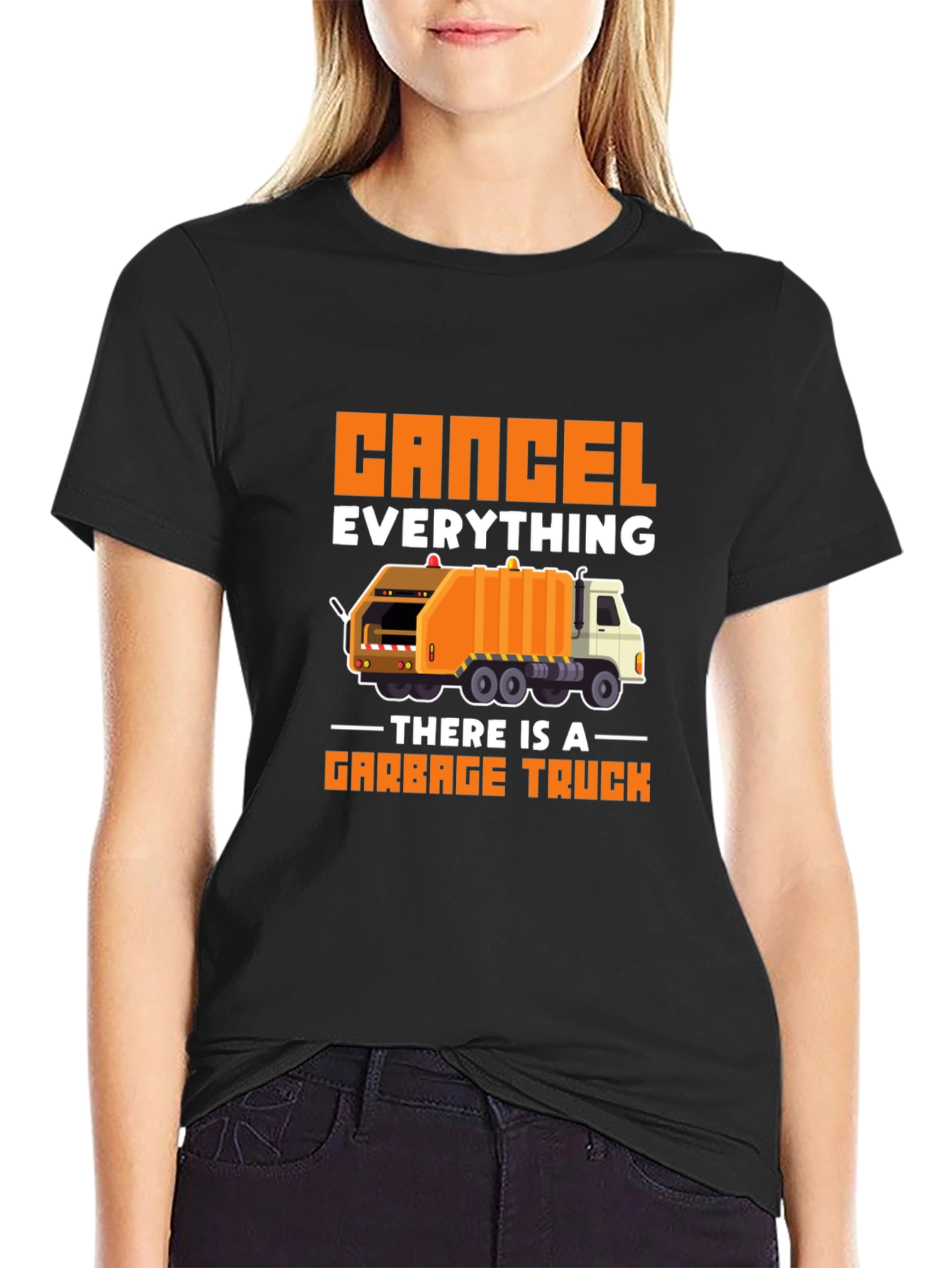 Cancel Everything Garbage Truck T-Shirt