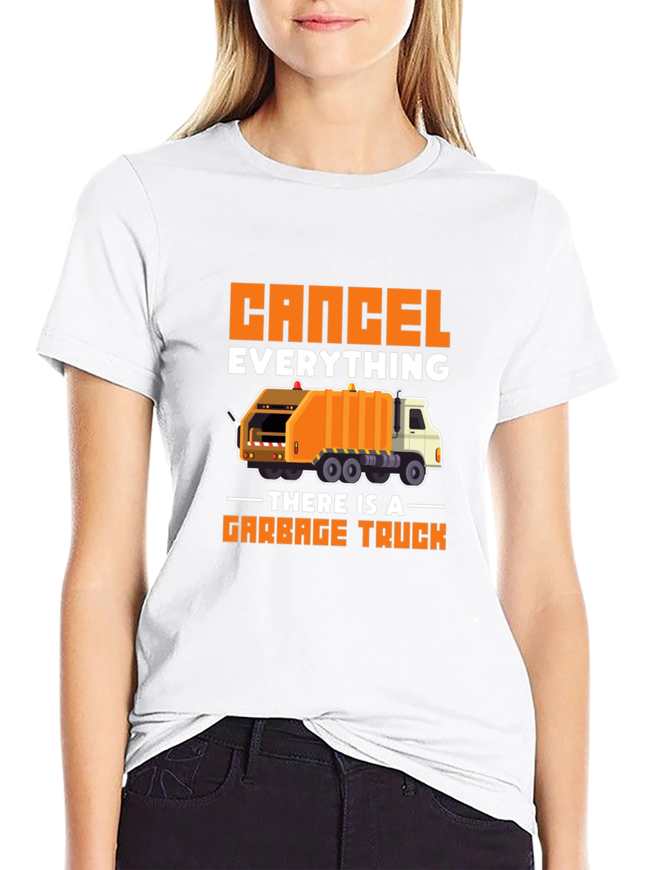 Cancel Everything Garbage Truck T-Shirt