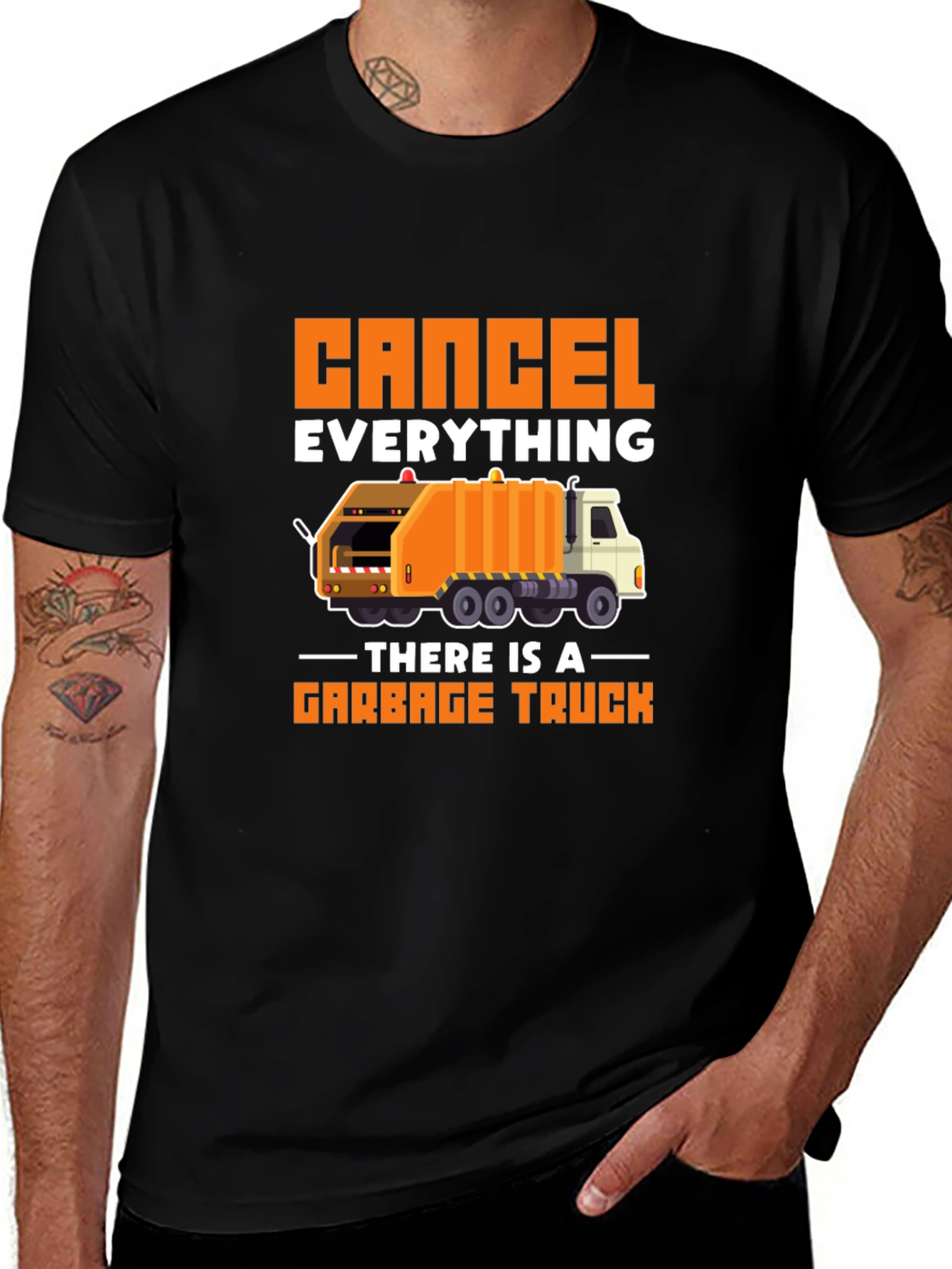 Cancel Everything Garbage Truck T-Shirt