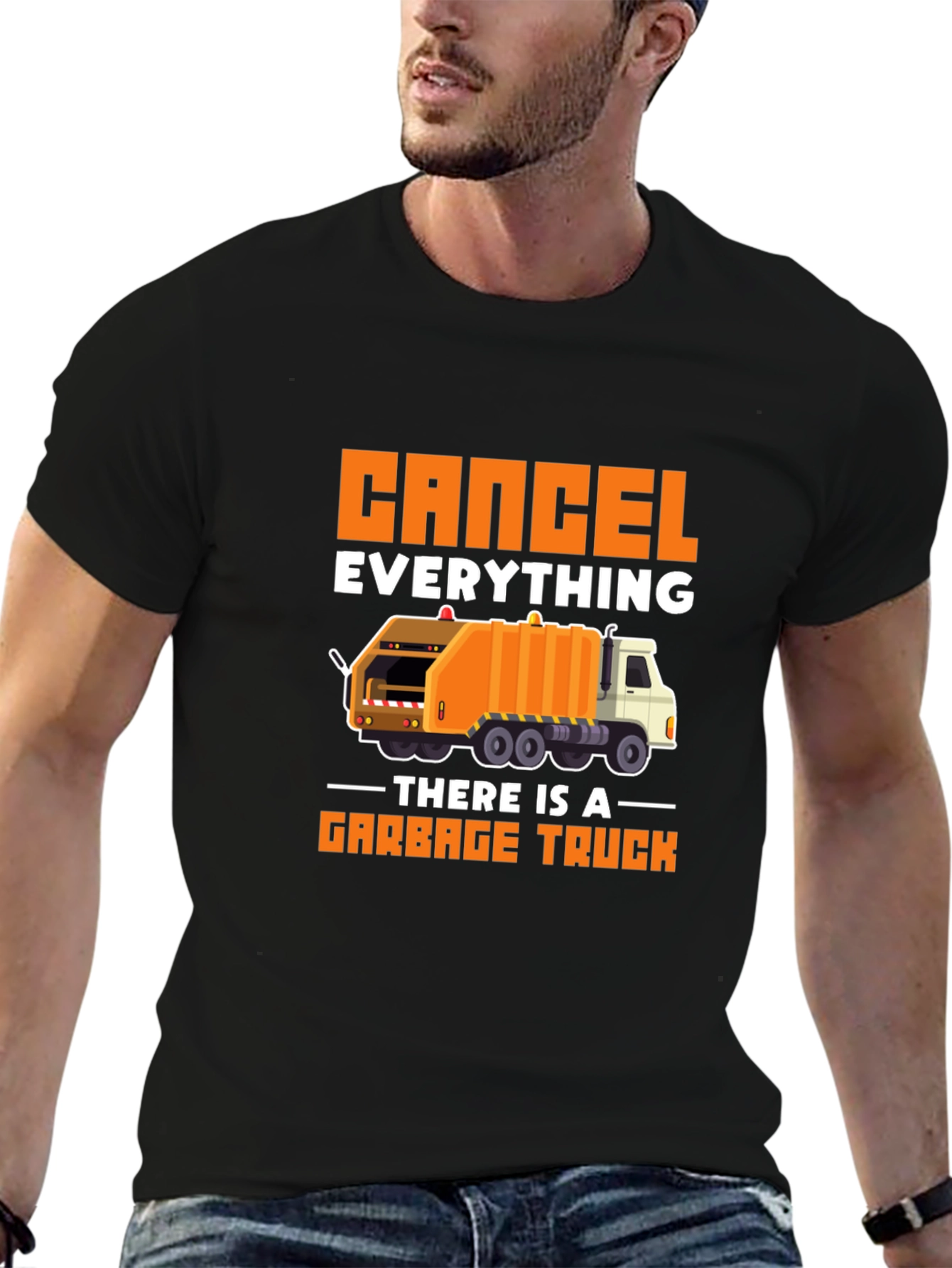 Cancel Everything Garbage Truck T-Shirt