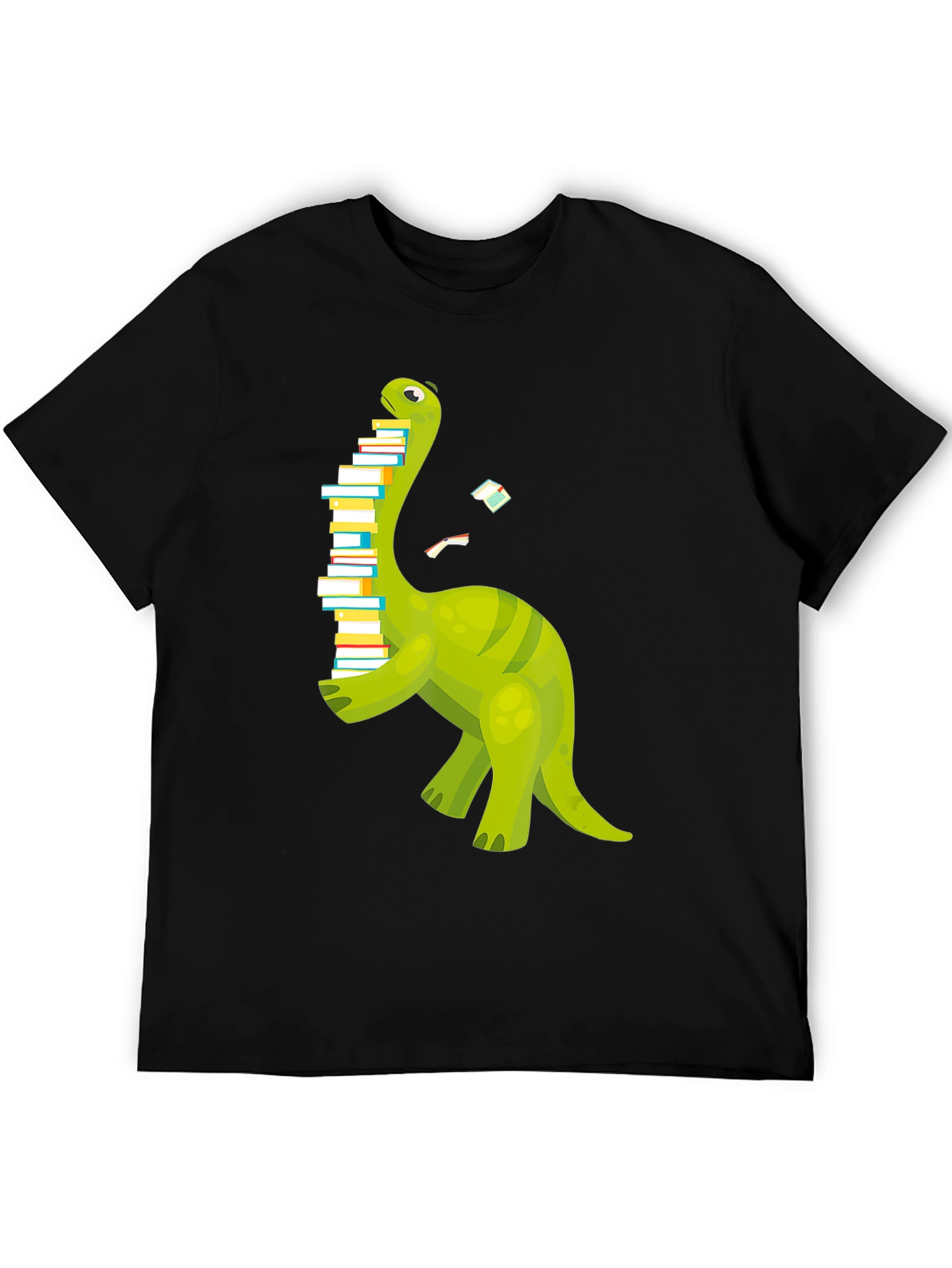 Bookworm Dino Tee - Cute Reader T-Shirt