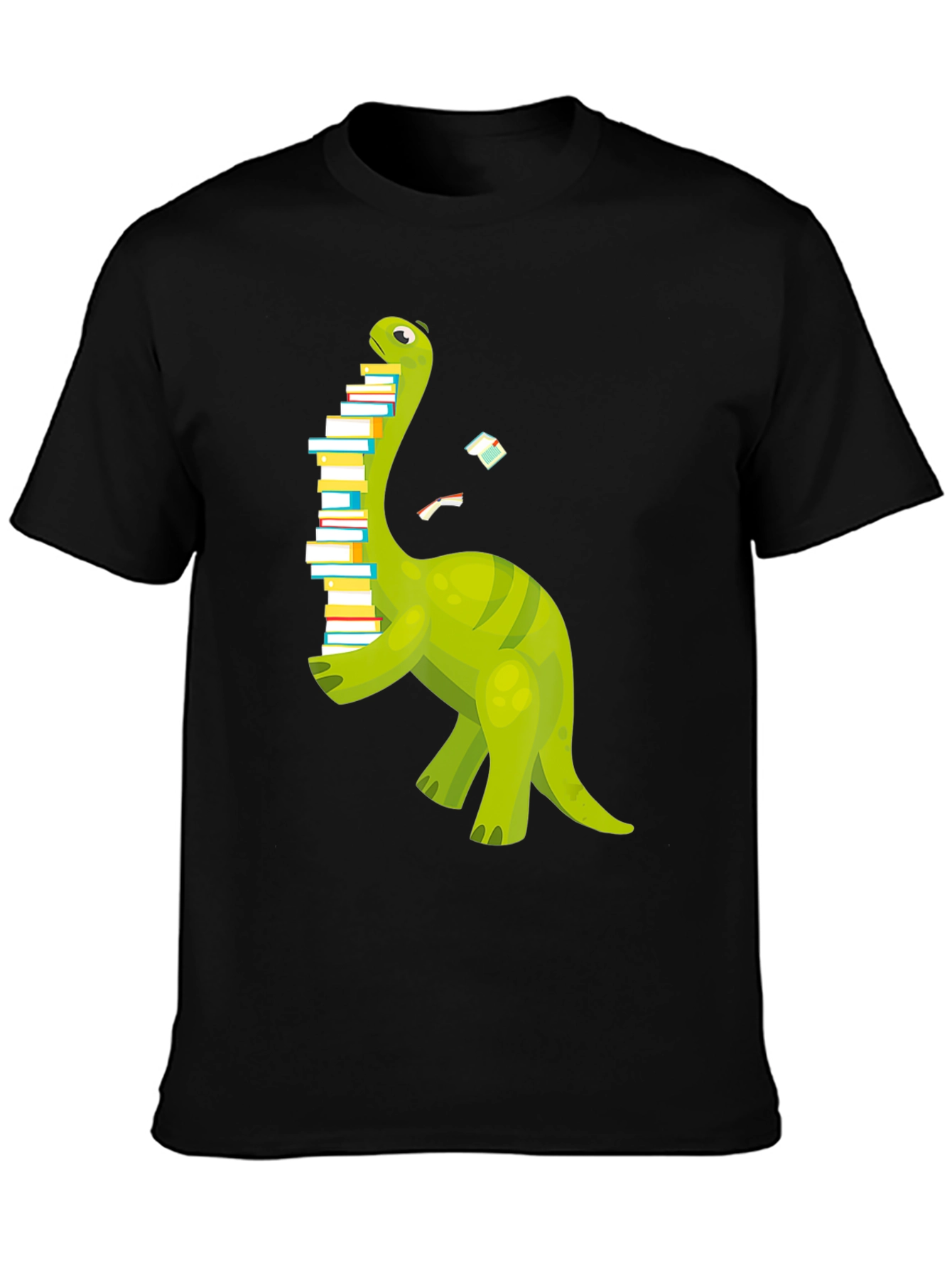 Bookworm Dino Tee - Cute Reader T-Shirt