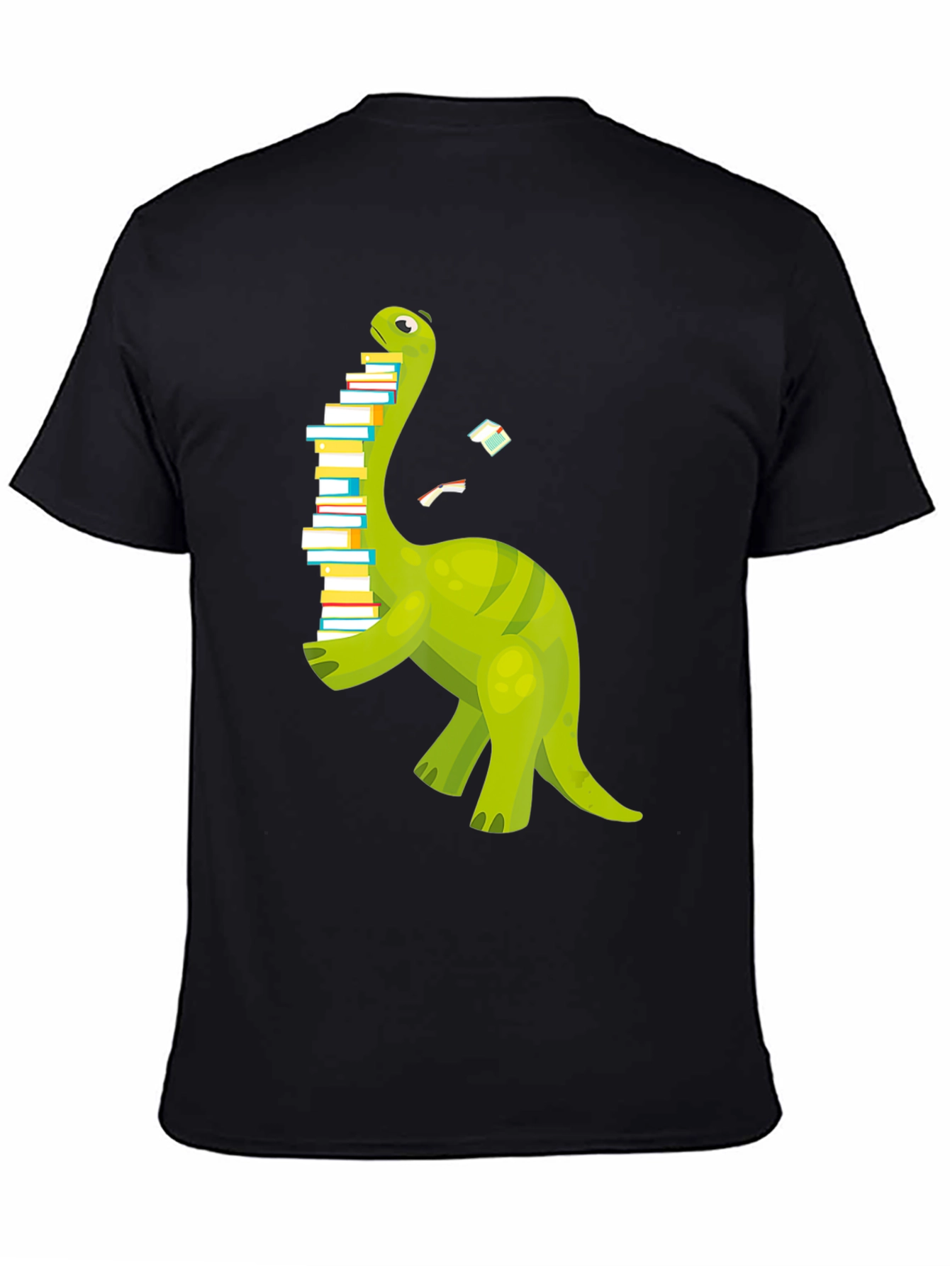 Bookworm Dino Tee - Cute Reader T-Shirt