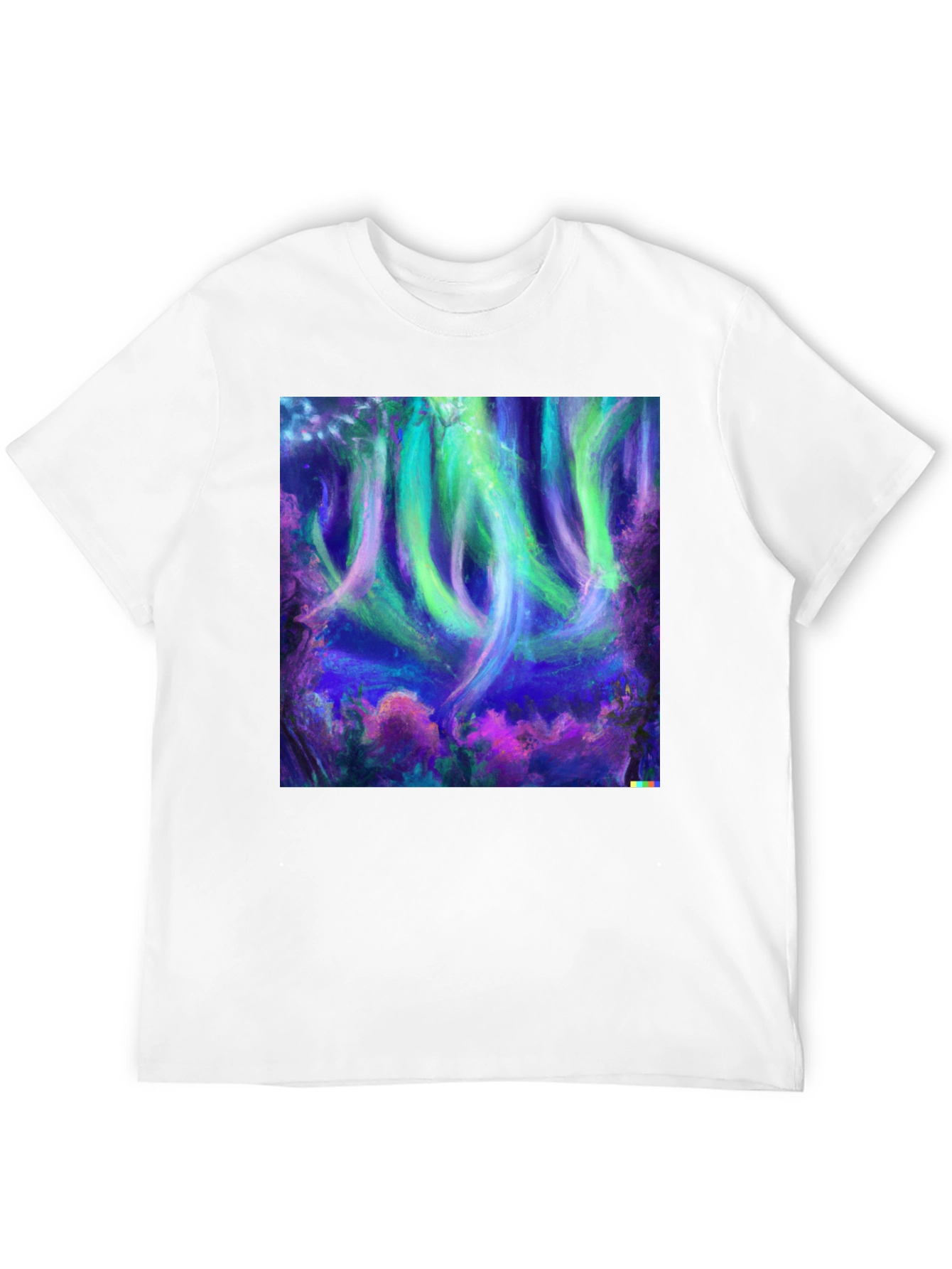 Aurora Dreams Tee - Vivid Graphic Print