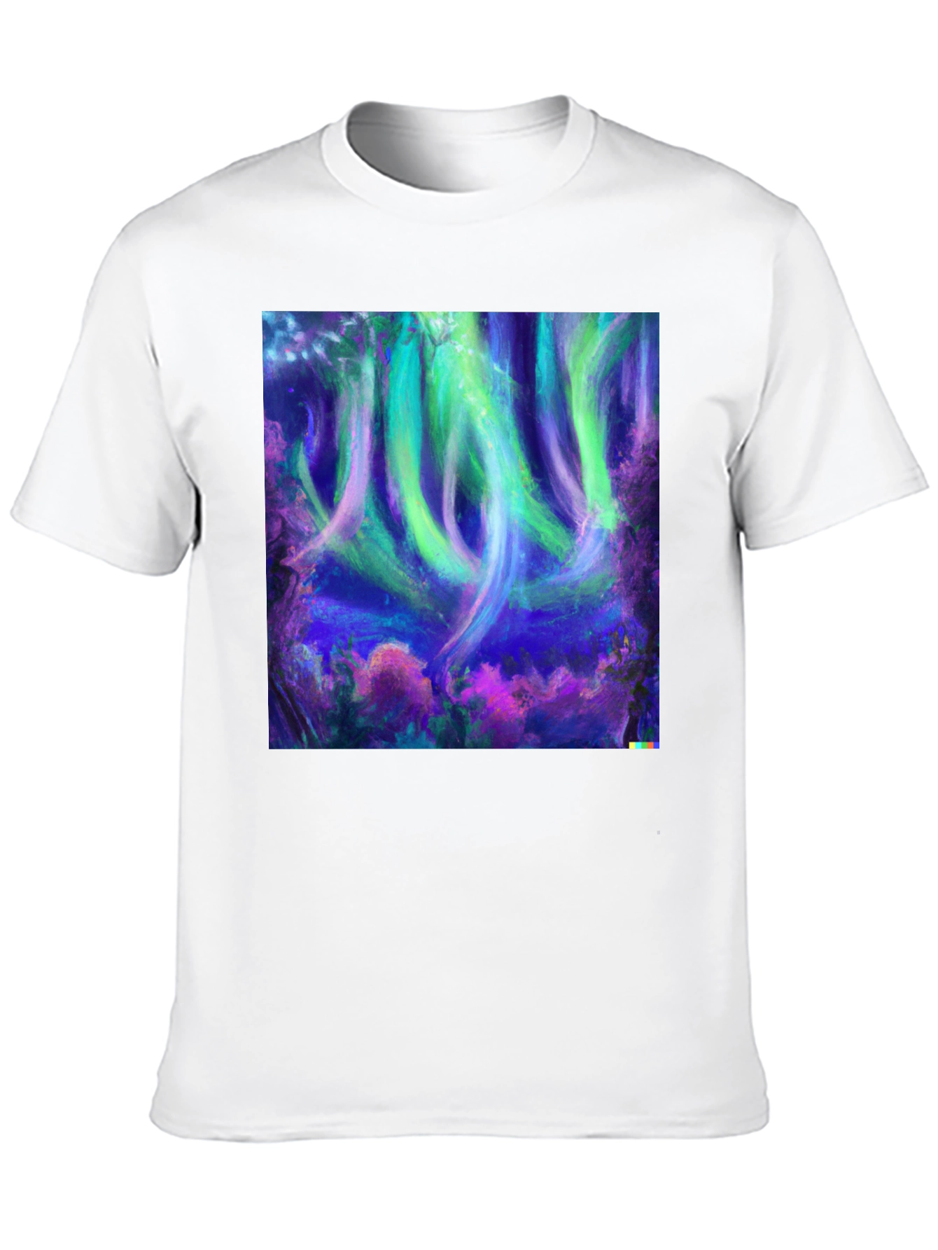 Aurora Dreams Tee - Vivid Graphic Print
