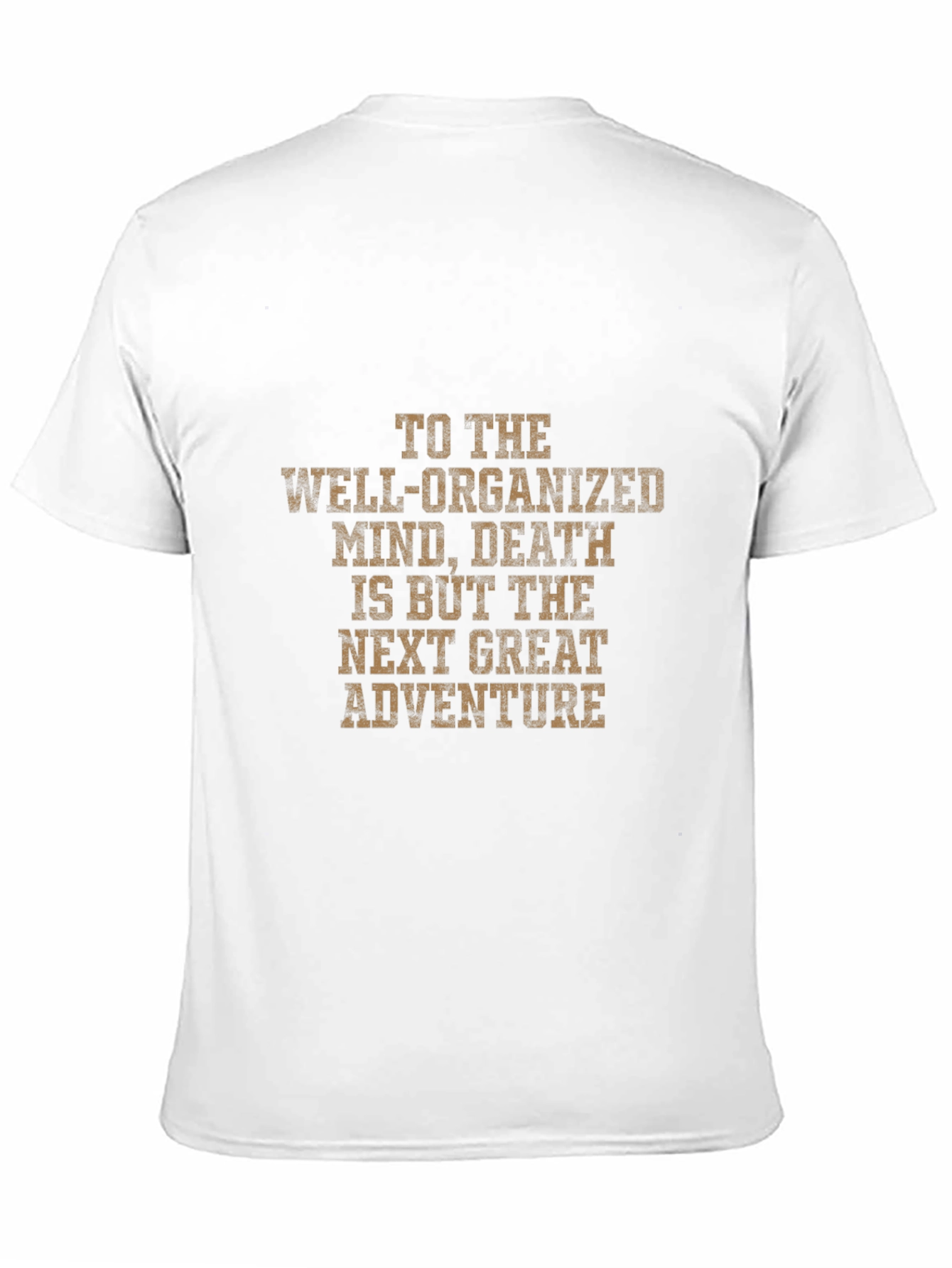 Well Organized Mind Death Adventure T-Shirt