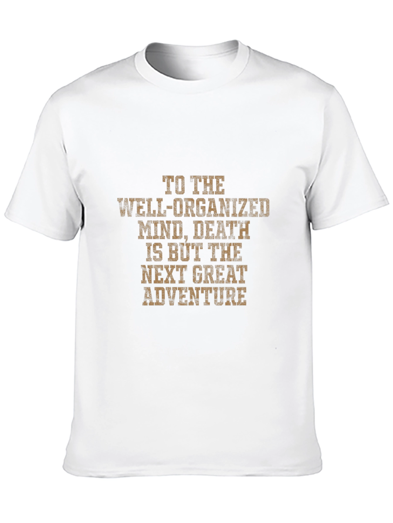 Well Organized Mind Death Adventure T-Shirt