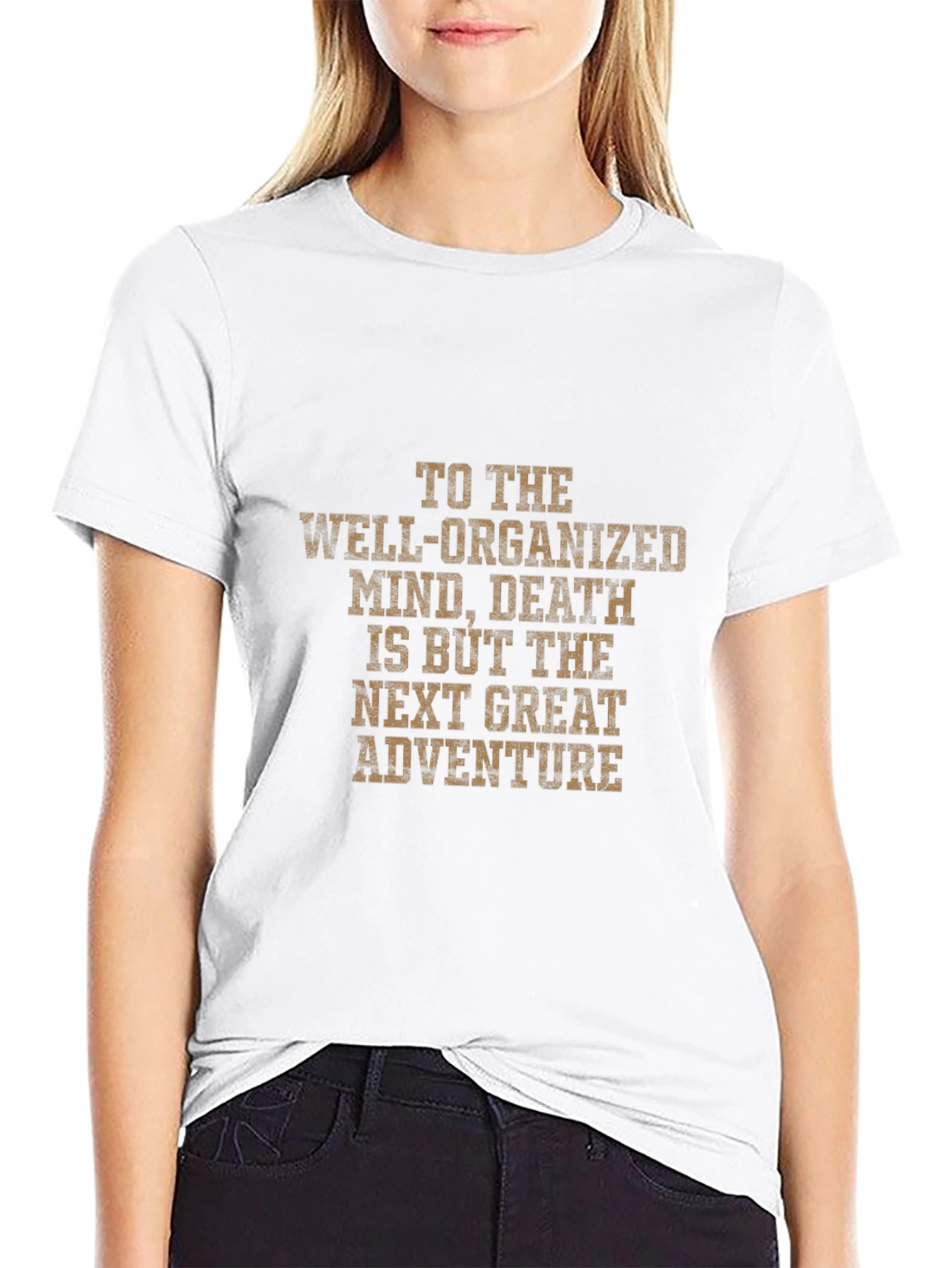 Well Organized Mind Death Adventure T-Shirt