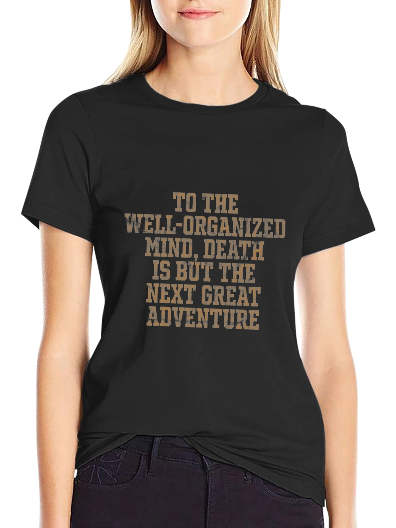 Well Organized Mind Death Adventure T-Shirt