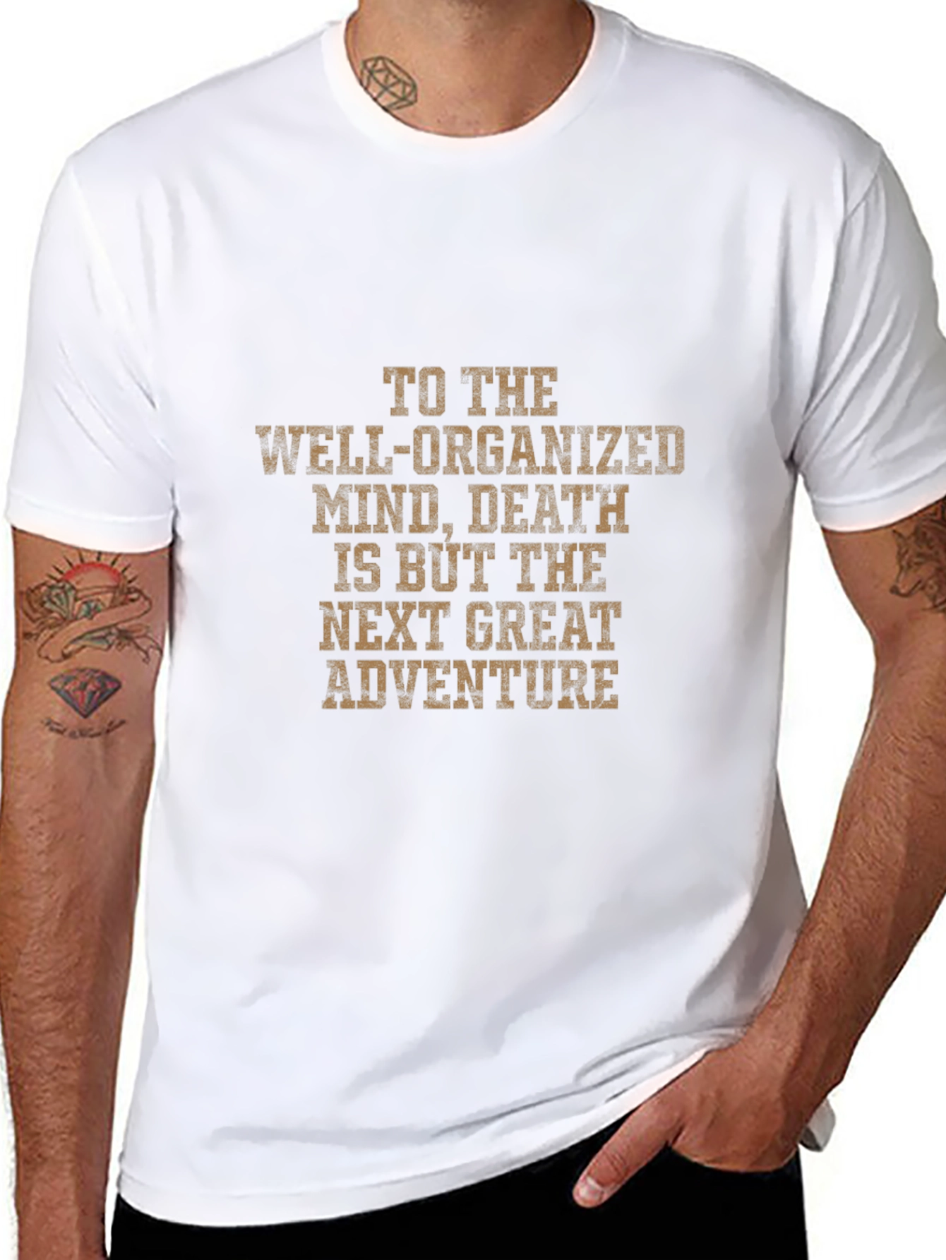 Well Organized Mind Death Adventure T-Shirt
