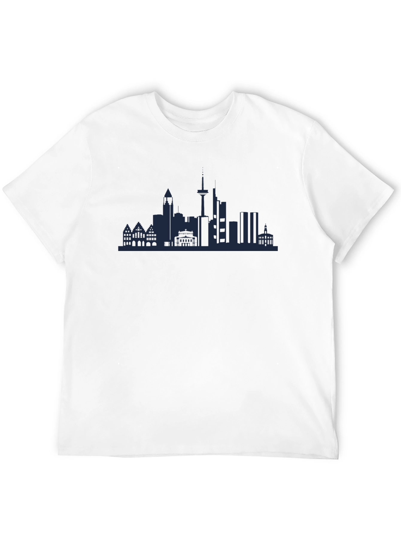Cityscape Graphic Tee - Black