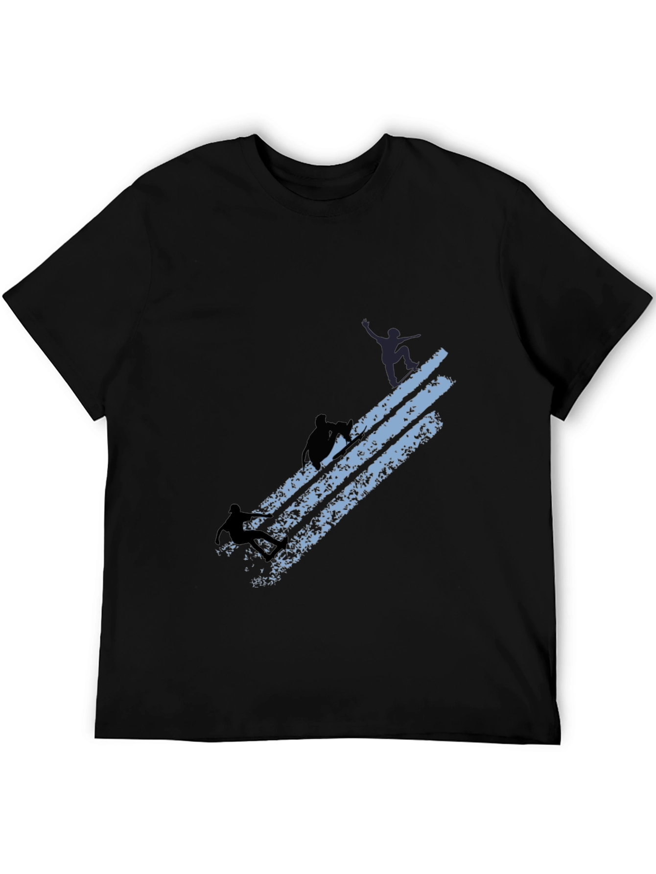 Climbing Crew Graphic Tee - Black