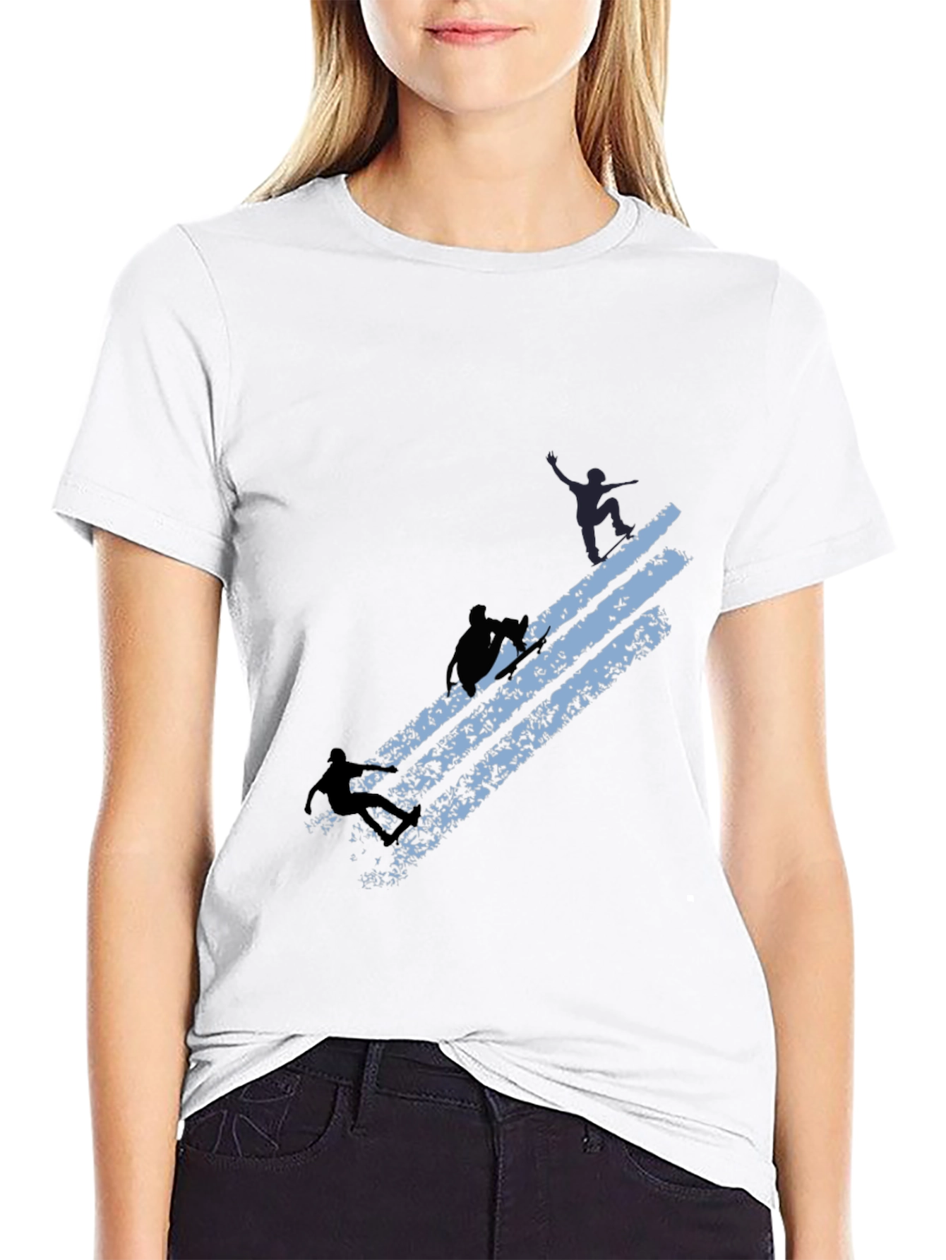 Climbing Crew Graphic Tee - Black
