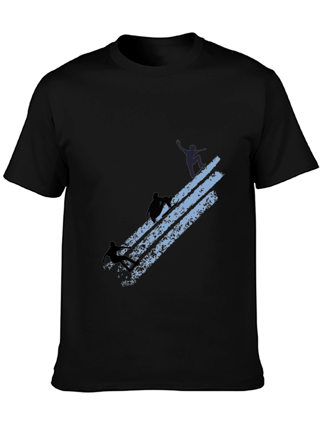 Climbing Crew Graphic Tee - Black