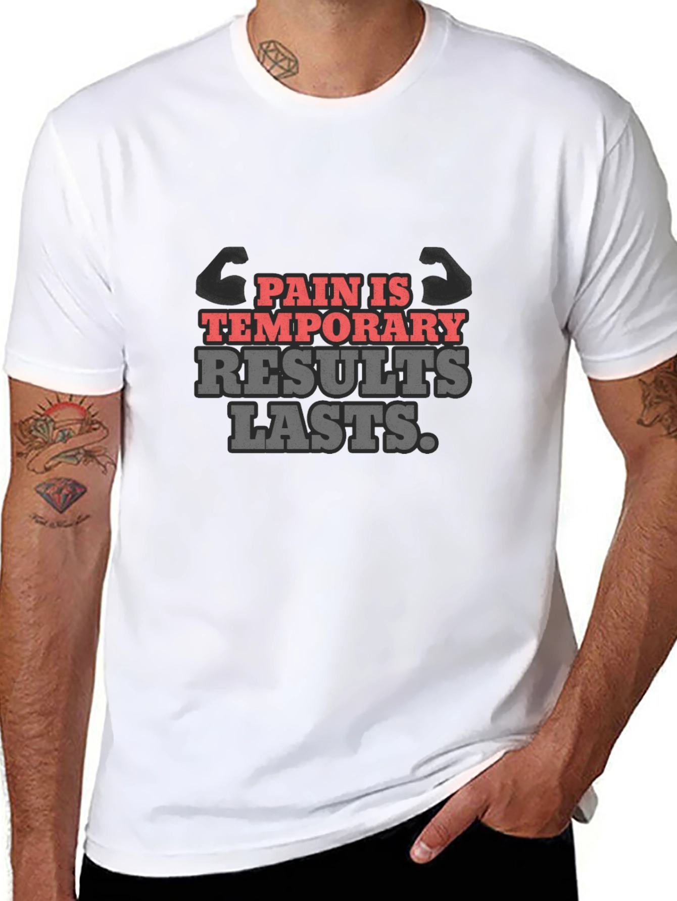 Pain Is Temporary Results Lasts T-Shirt Gym