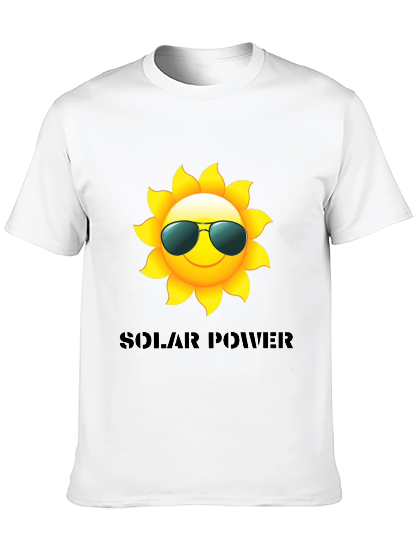 Solar Power T-Shirt - Cool Sun Design